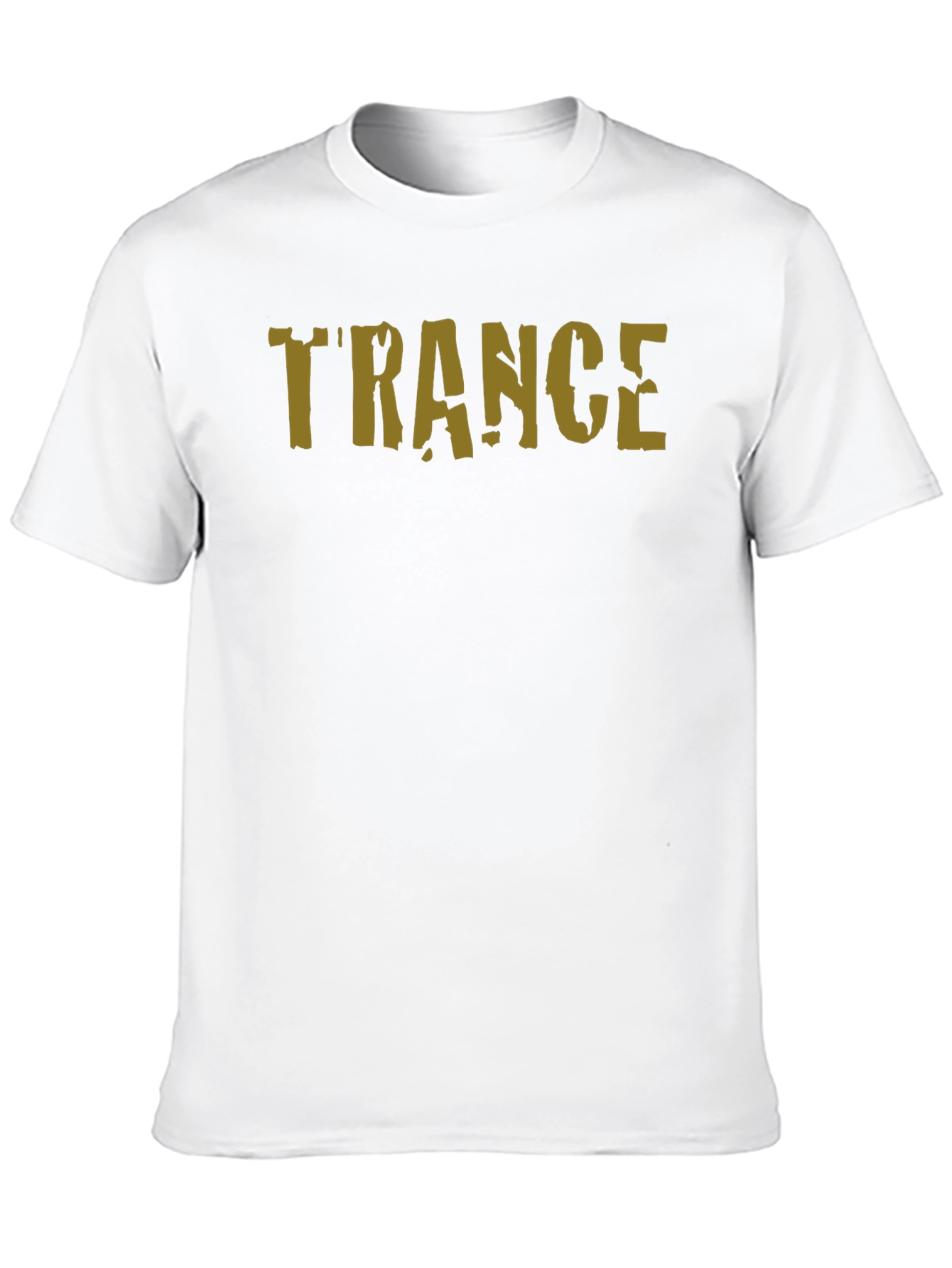 Black Trance Music Tee - Black Cotton T-Shirt view 10