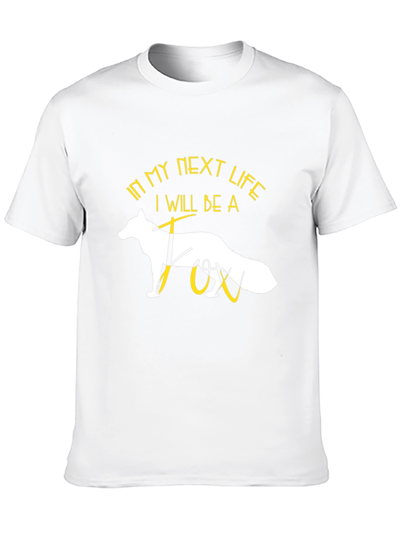 Black In My Next Life Fox T-Shirt view 10