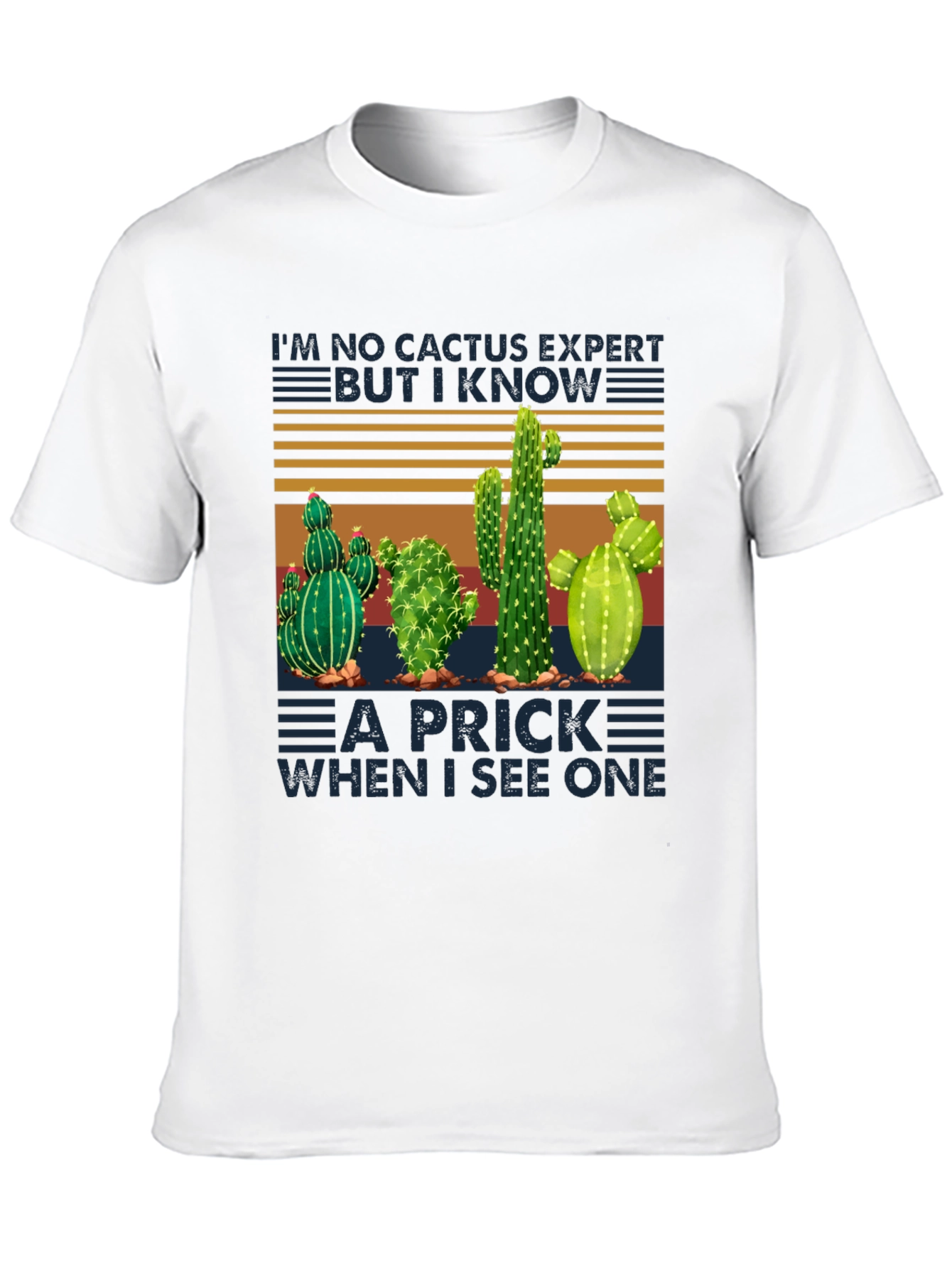 Black Cactus Expert Graphic Tee - Funny Plant Lover T-Shirt view 10