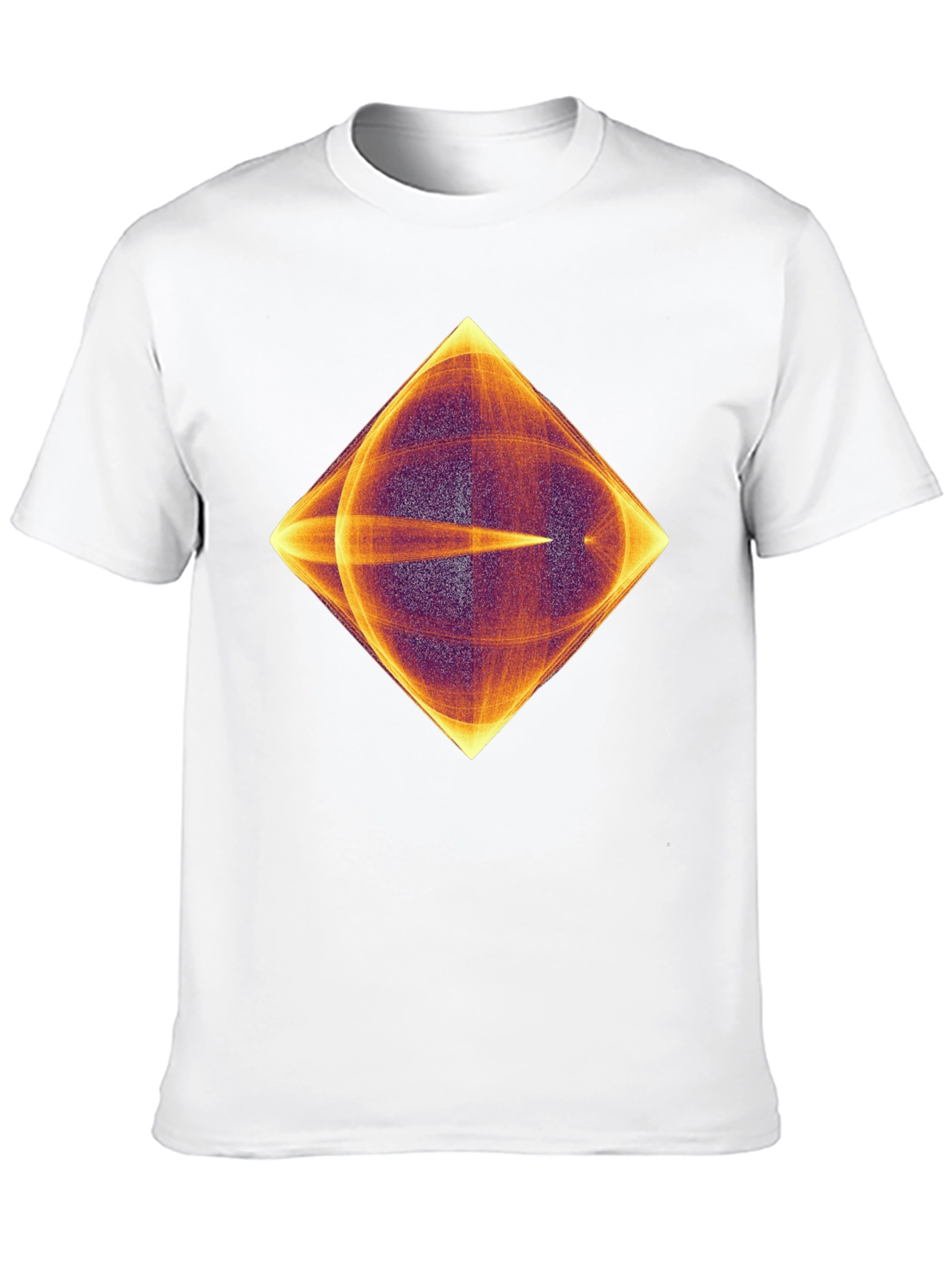 Black Geometric Patterned Graphic Tee - Modern Art Shirt view 10