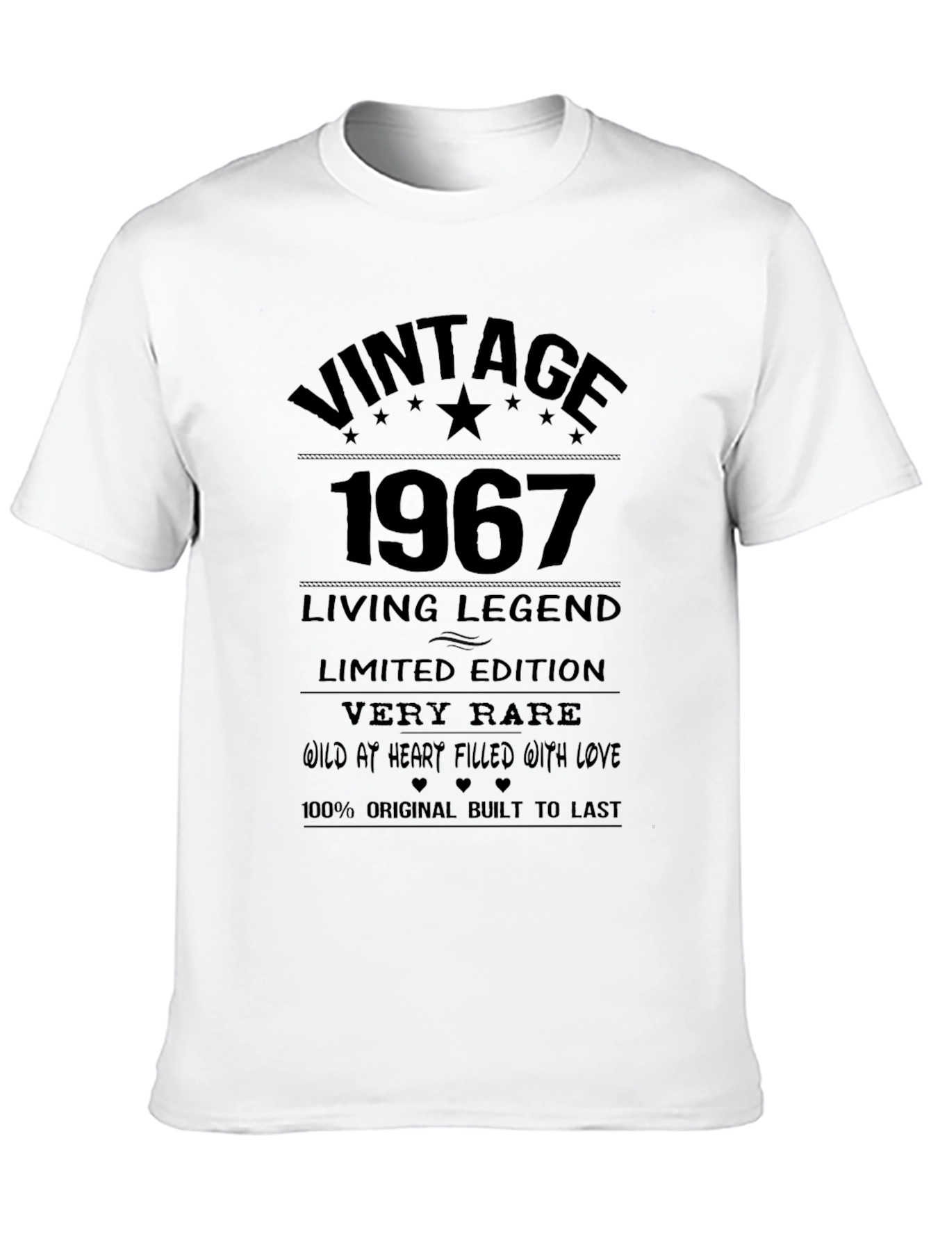 Black Vintage 1967 Living Legend T-Shirt view 10