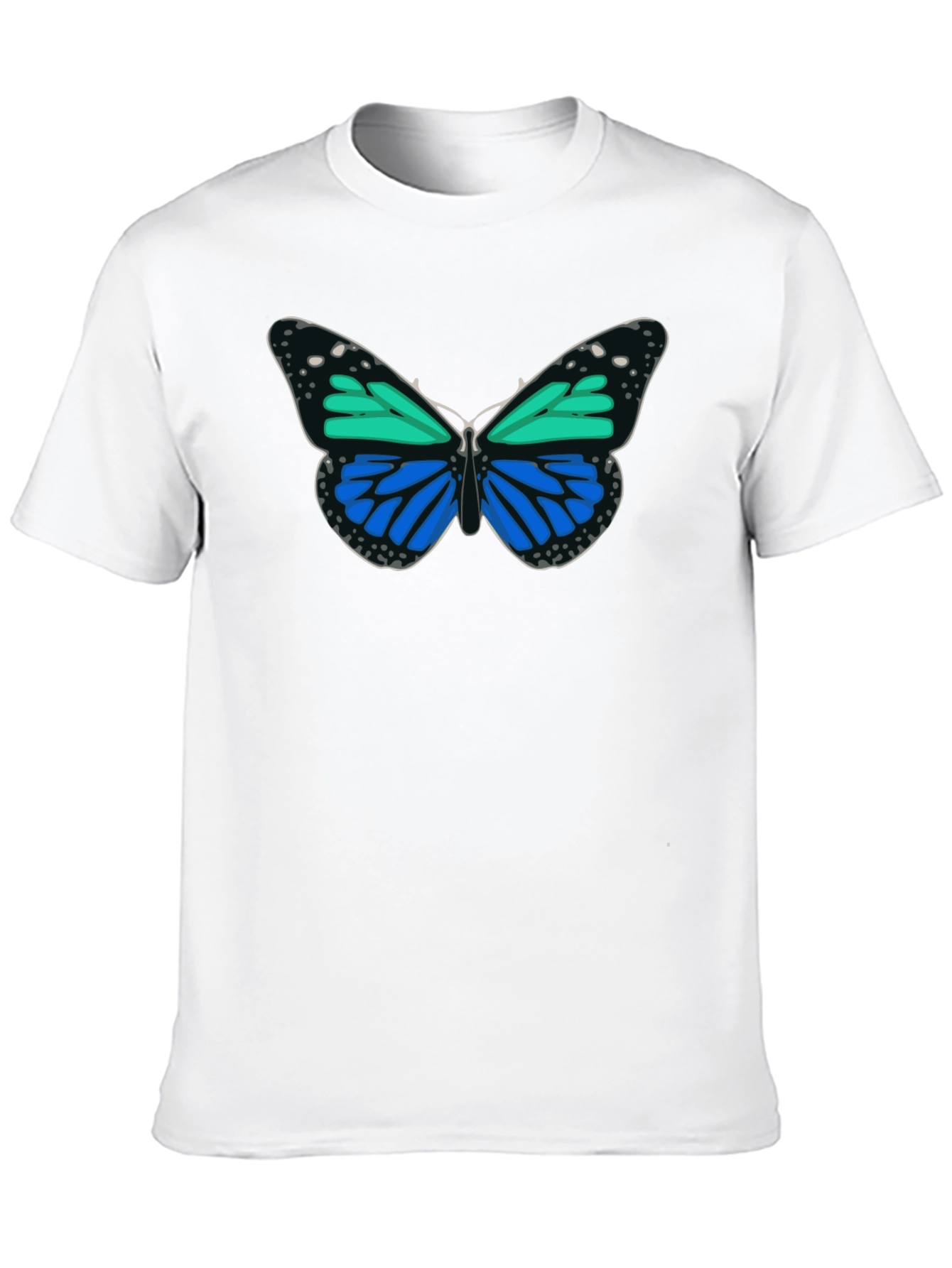 Black Butterfly Graphic Black Tee view 10