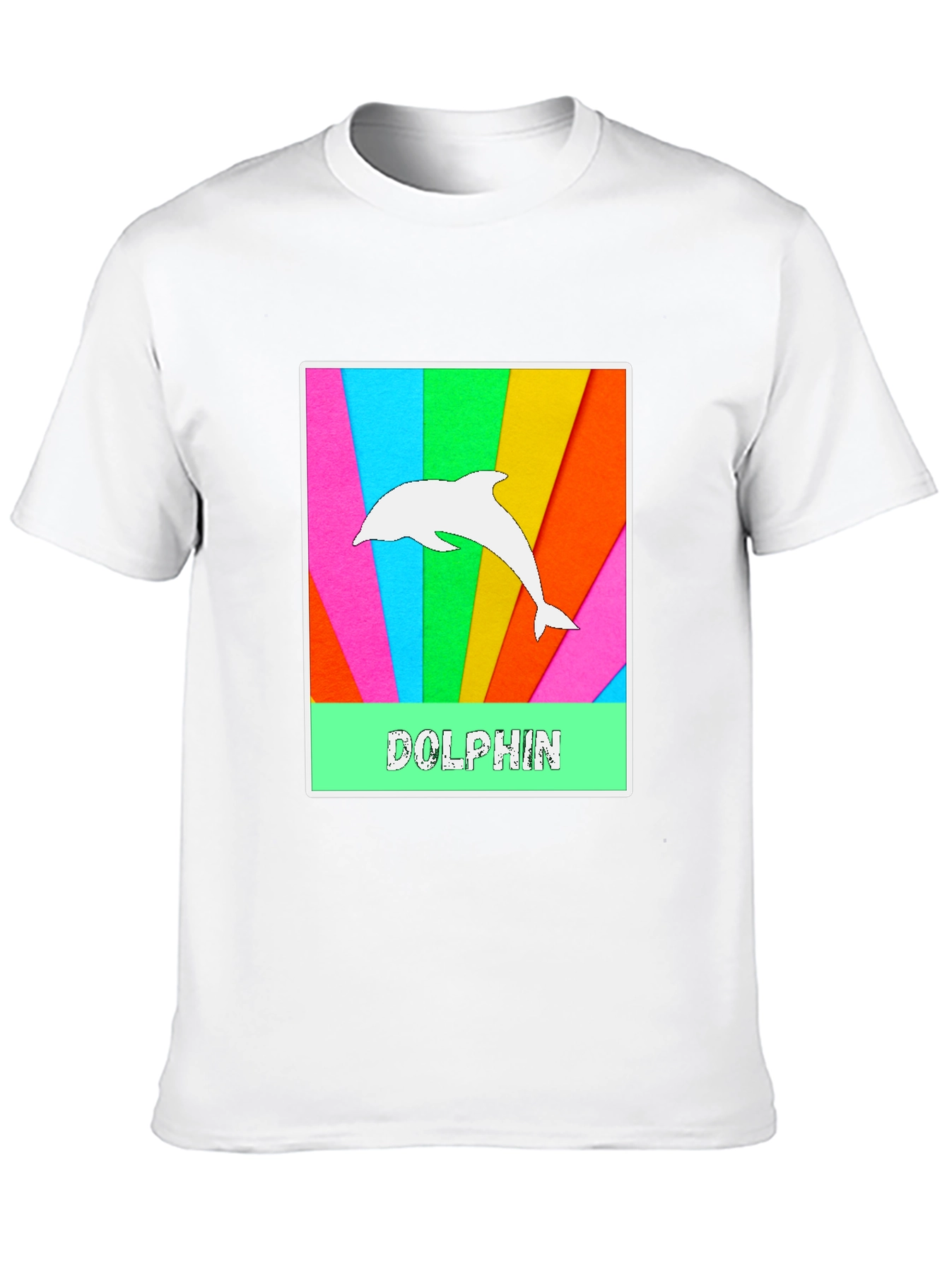 Black Dolphin Graphic Tee - Colorful & Fun view 10