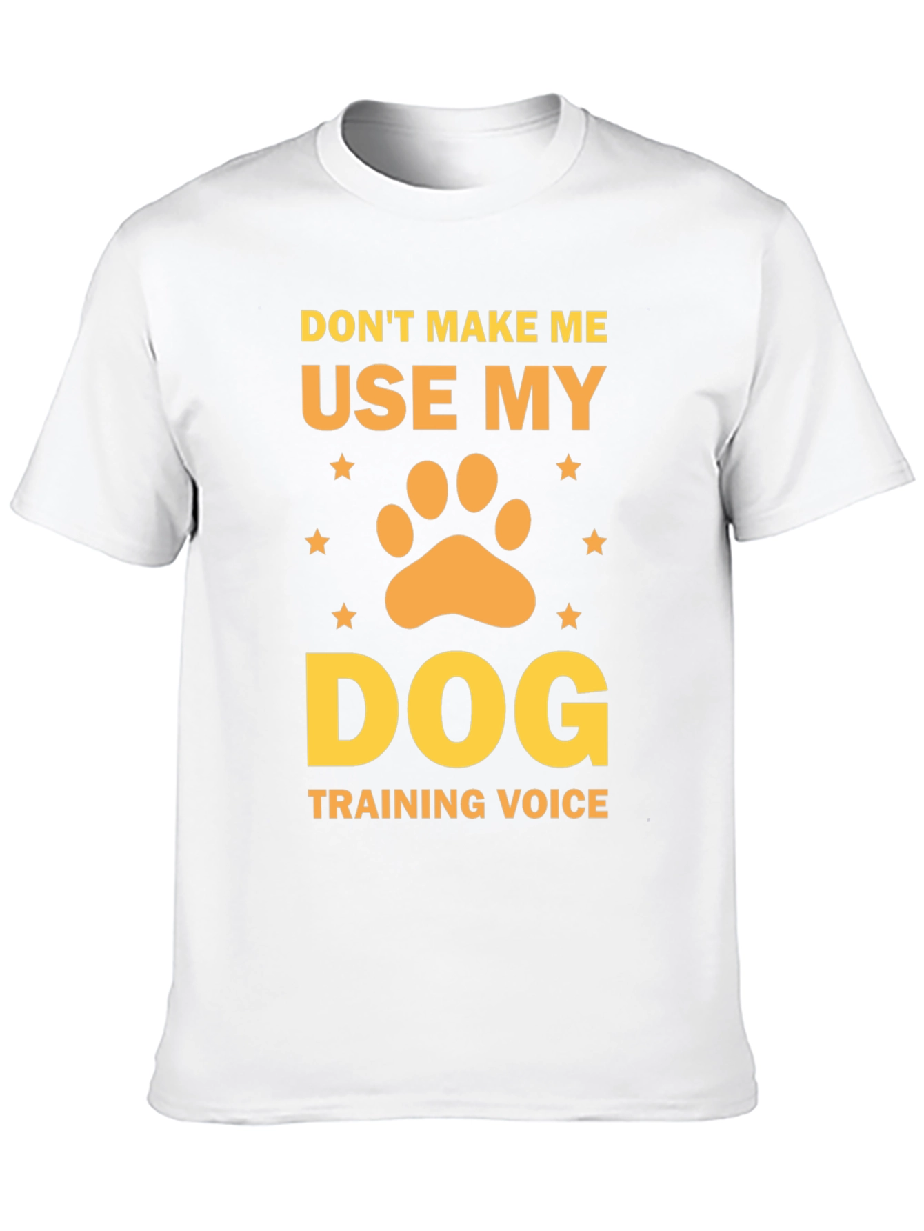 Black Dog Training Voice T-Shirt - Novelty Tee view 10