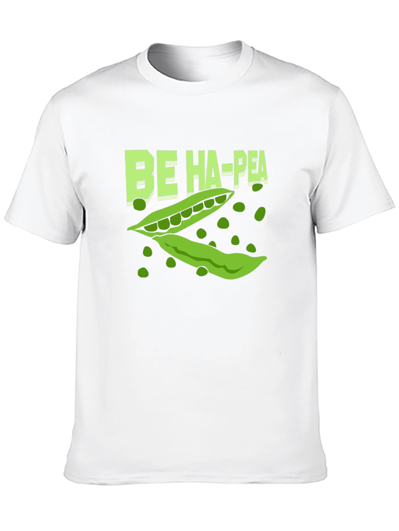 Black Be Ha-Pea T-Shirt - Black view 10