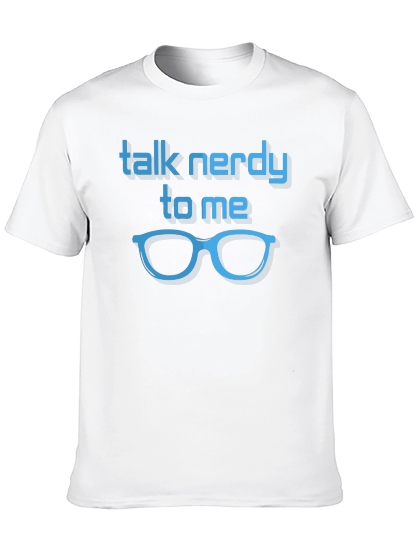 Black Talk Nerdy To Me T-Shirt - Geek Chic Tee view 10