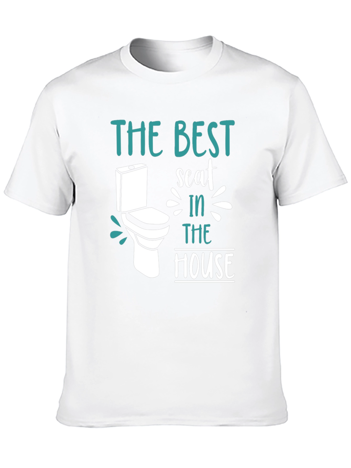 Black Best Seat in the House Graphic T-Shirt view 10
