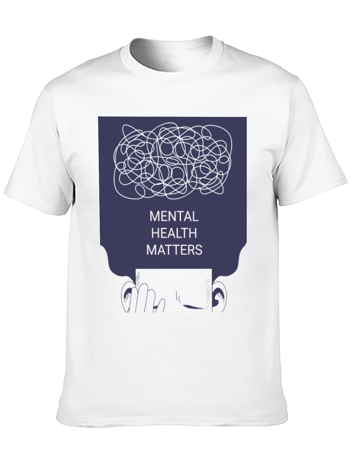 Black Mental Health Matters T-Shirt - Awareness & Support view 10