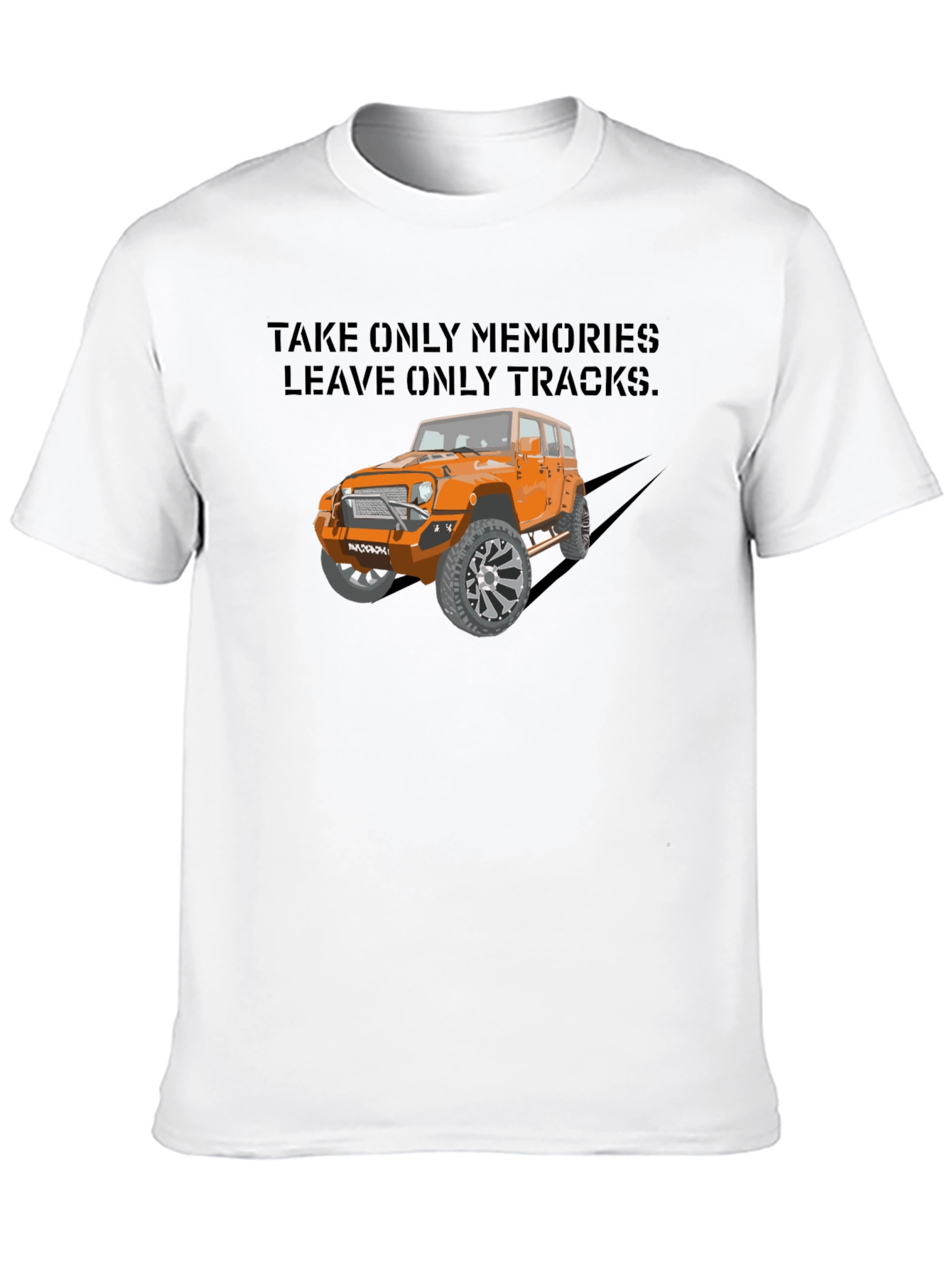 Black Off-Road Adventure T-Shirt - Take Only Memories view 10