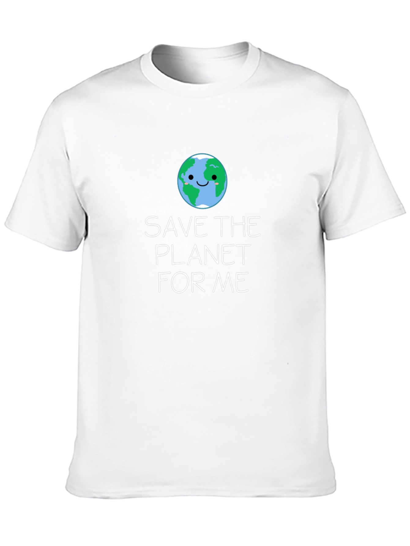 Black Save the Planet T-Shirt view 10