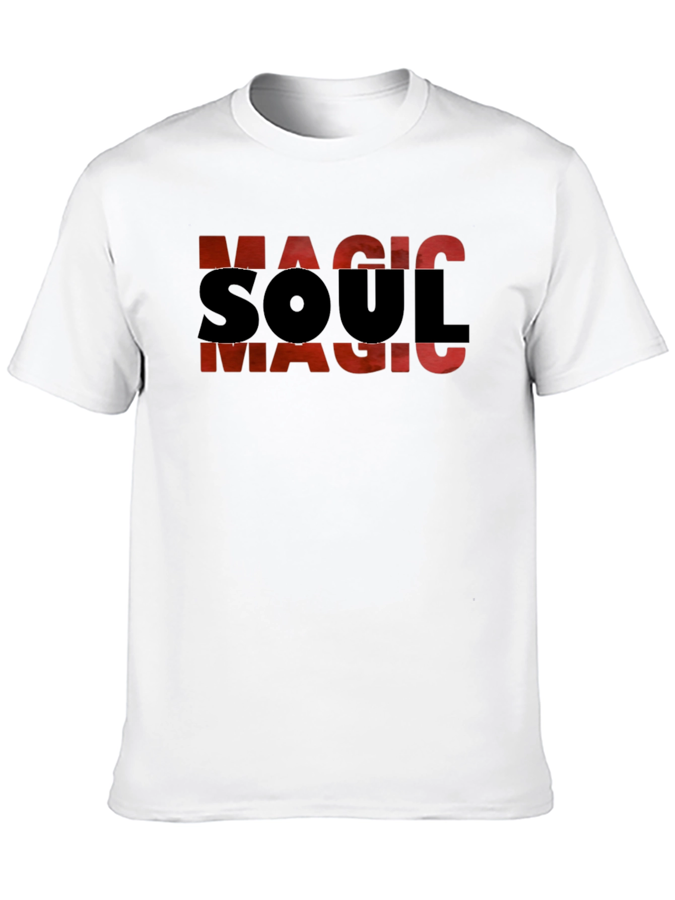 Black Magic Soul Graphic T-Shirt - Black Cotton Blend view 10