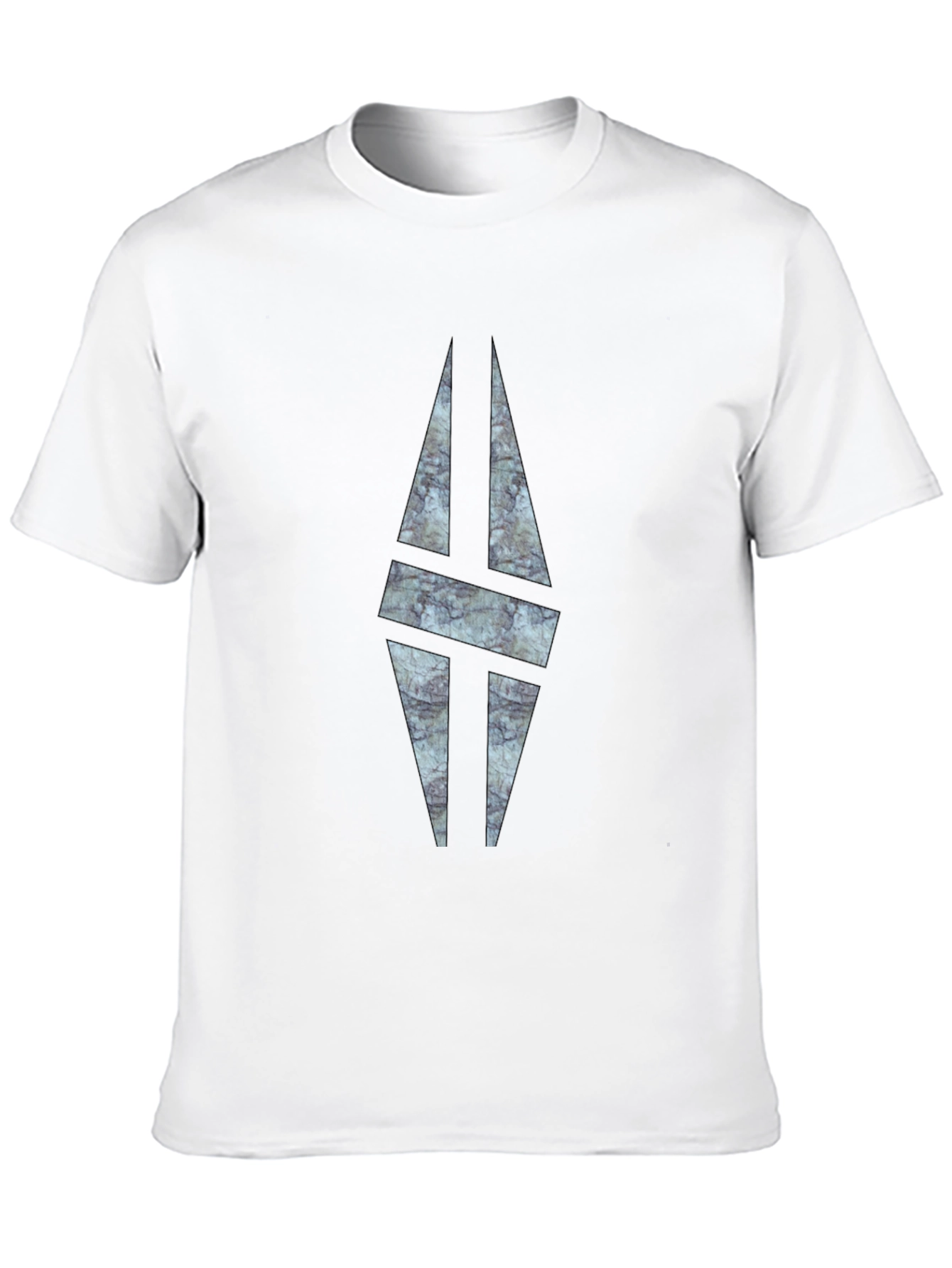 Black Modern Graphic Print Black T-Shirt view 10