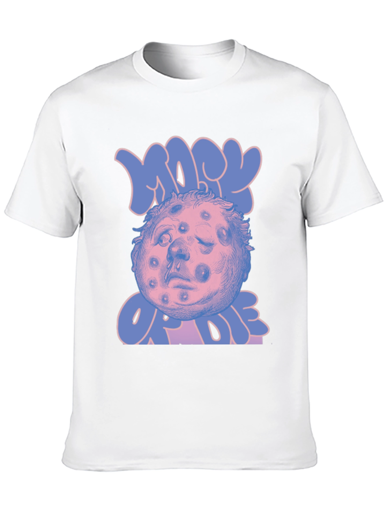 Black Graphic Print Black T-Shirt view 10