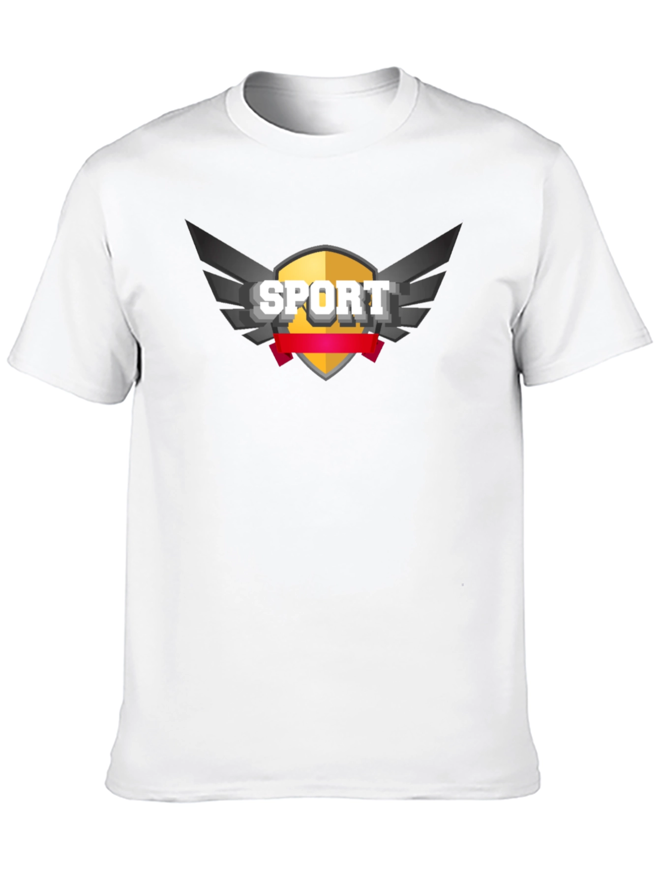 Sport Graphic Black T-Shirt - 10