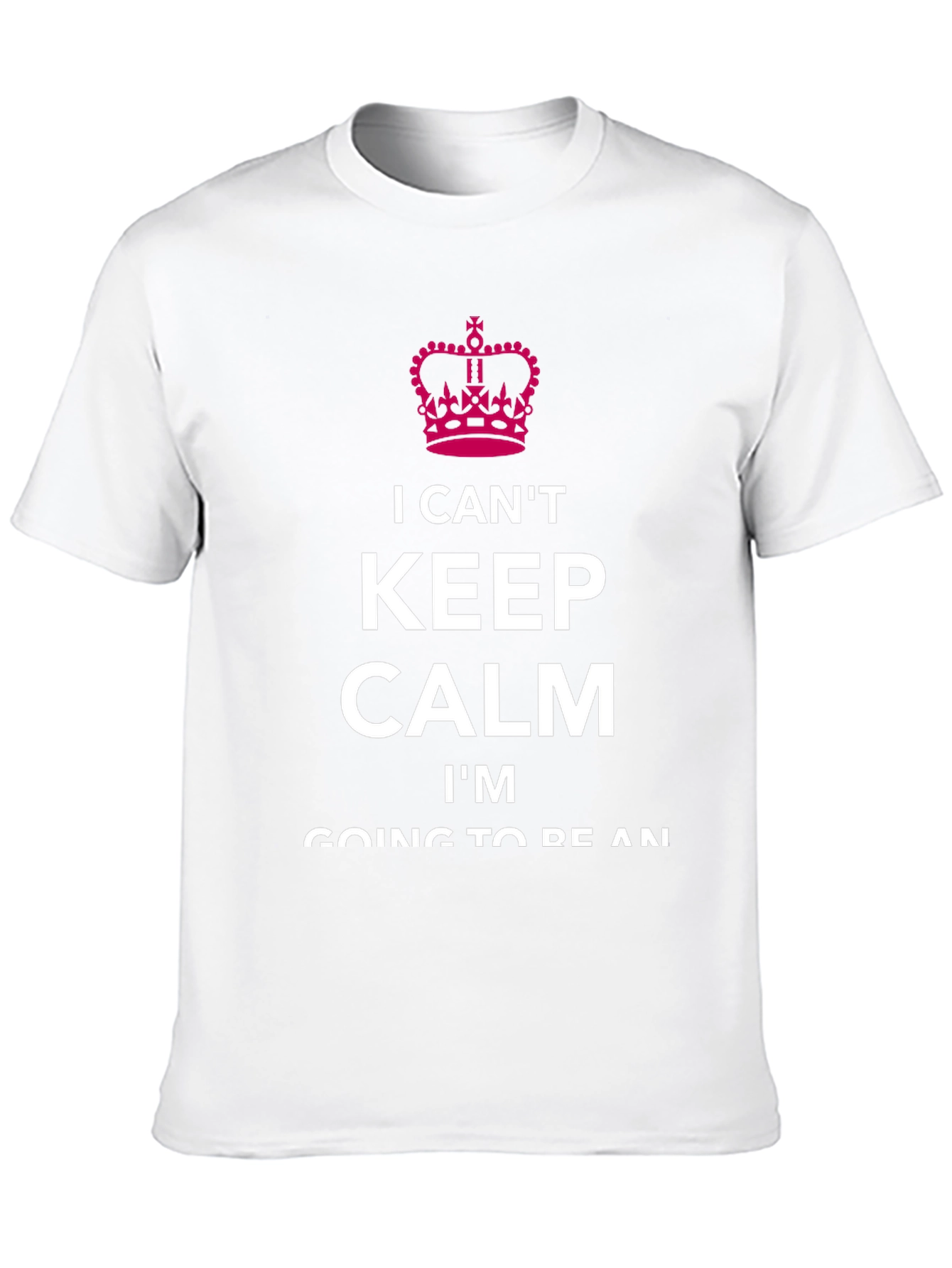 Black I Can't Keep Calm T-Shirt view 10