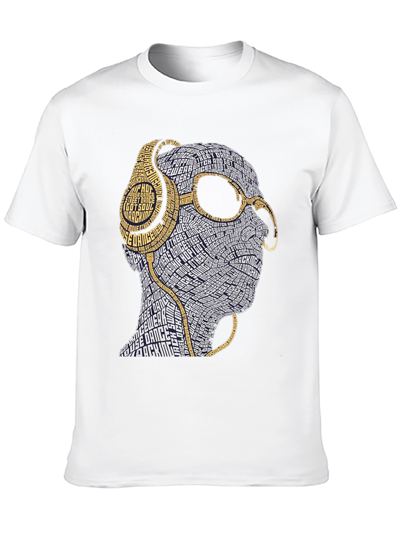 Black Urban DJ Graphic Tee - Black view 10