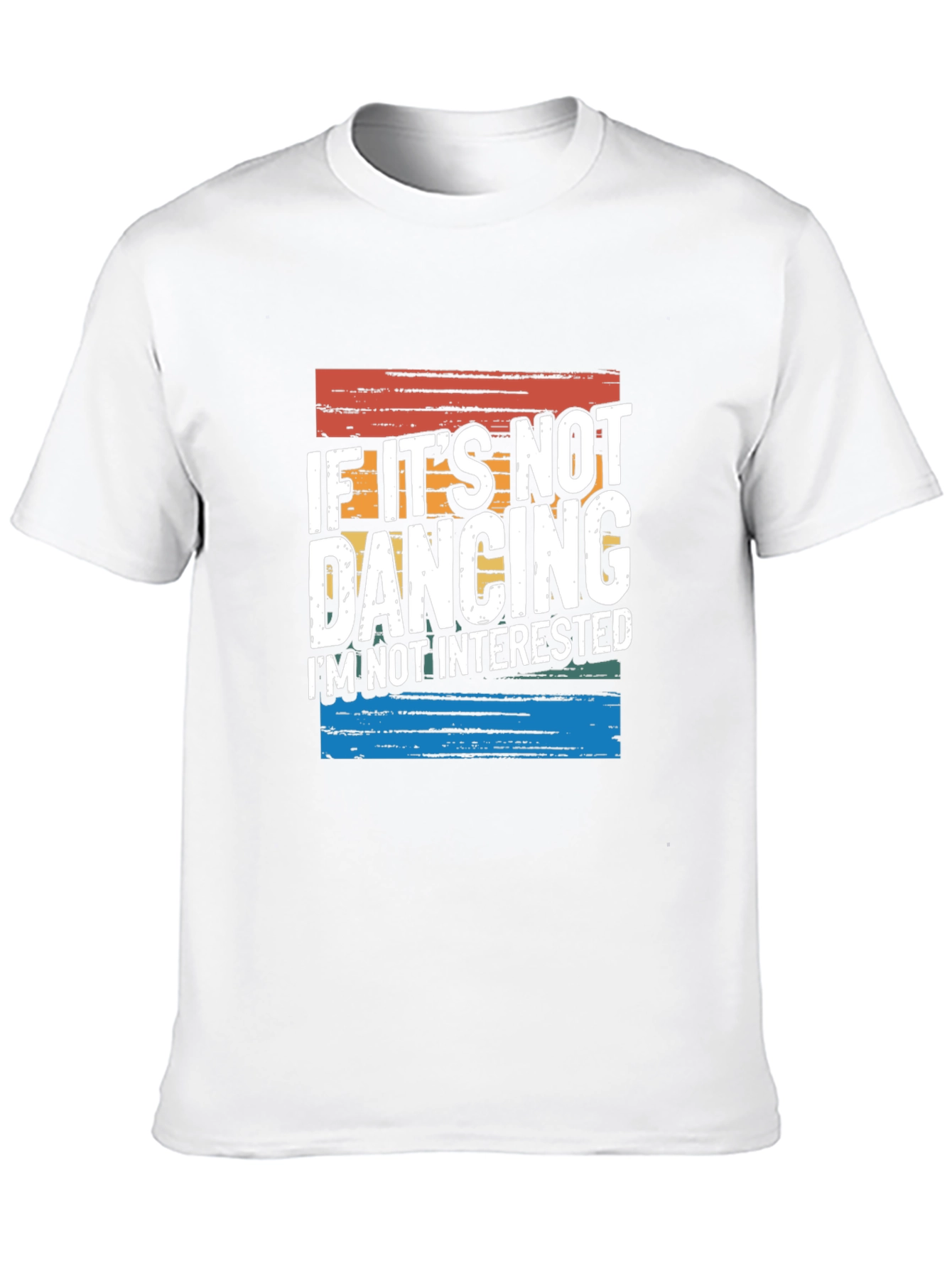 Black If It's Not Dancing T-Shirt - Novelty Graphic Tee view 10