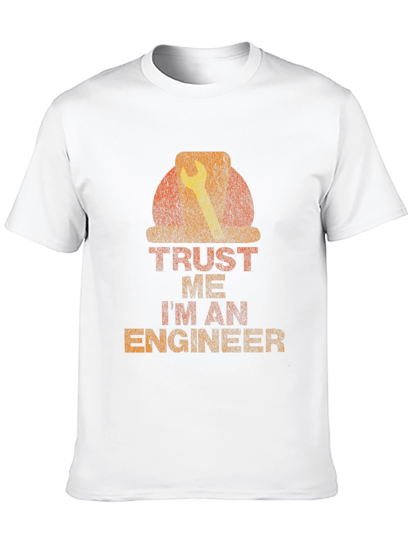 Black Trust Me I'm An Engineer Graphic Tee view 10