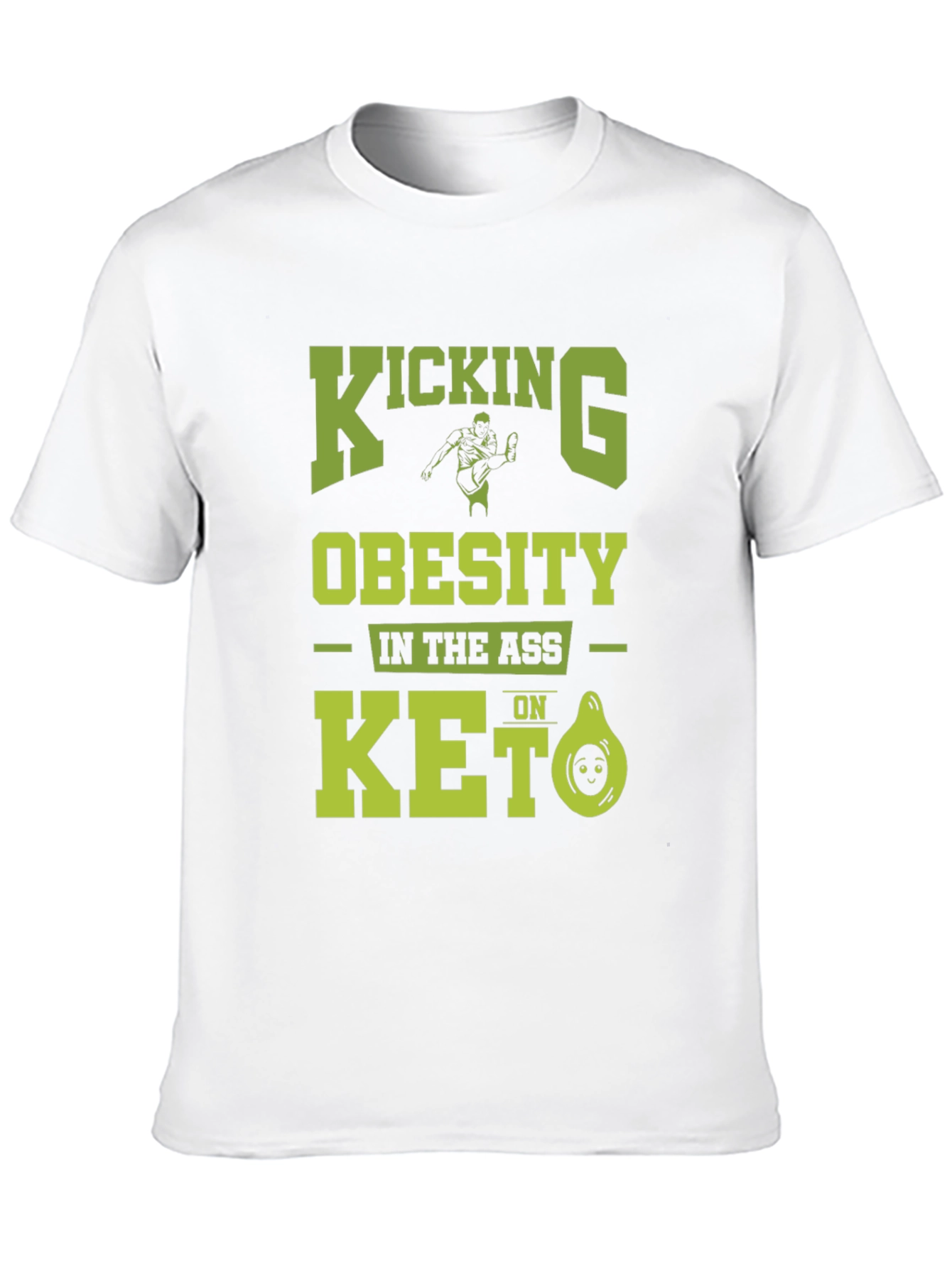Kicking Obesity Keto T-Shirt - 10