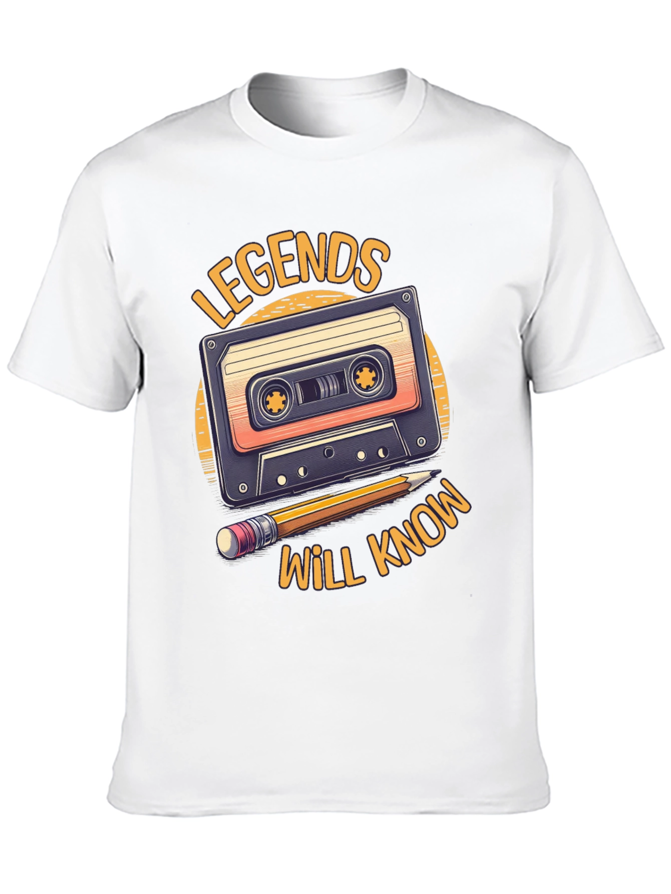 Black Legends Cassette Tape T-Shirt view 10