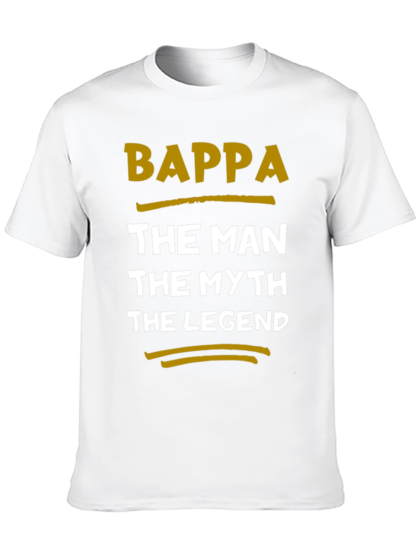 Black Bappa The Man, Myth, Legend Graphic Tee view 10