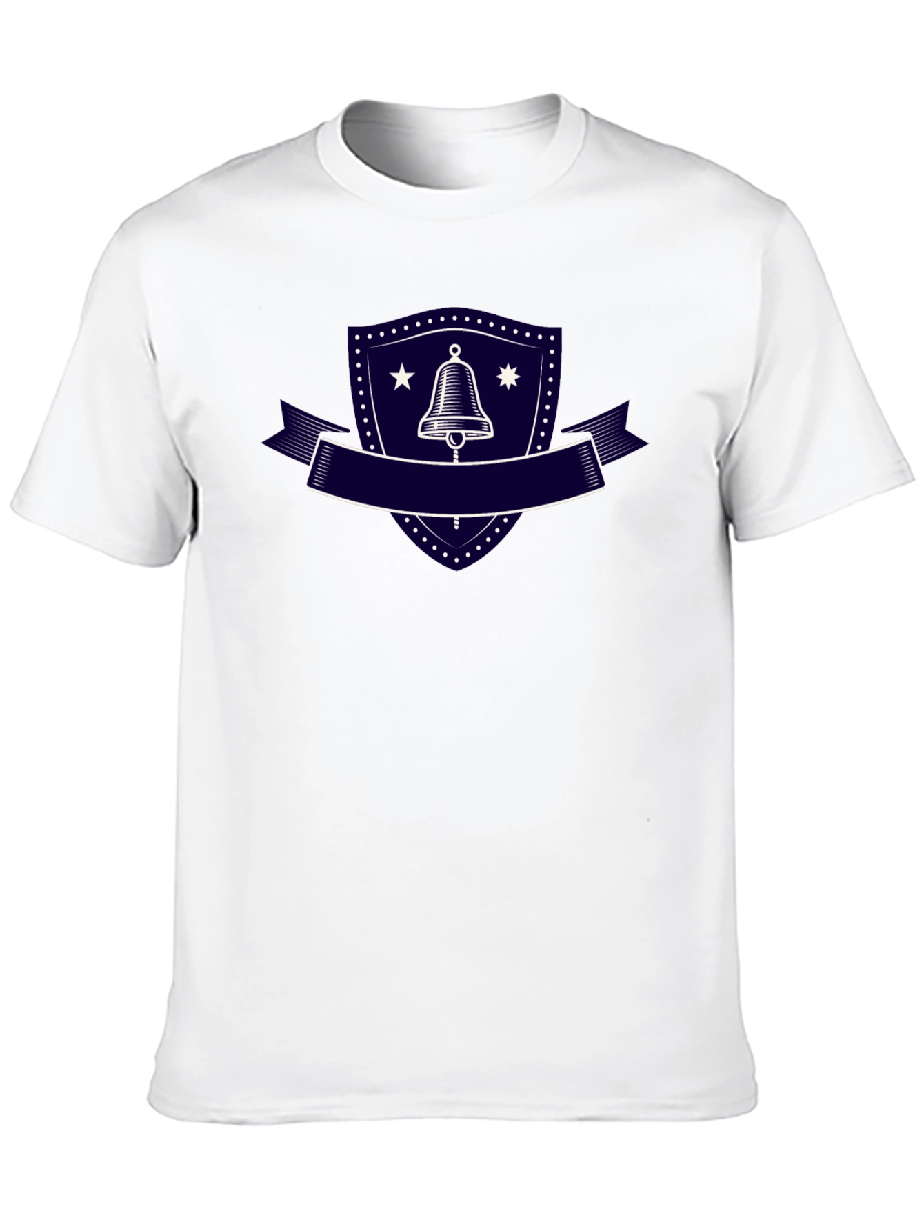 Bell Crest Graphic Tee - Black - 10