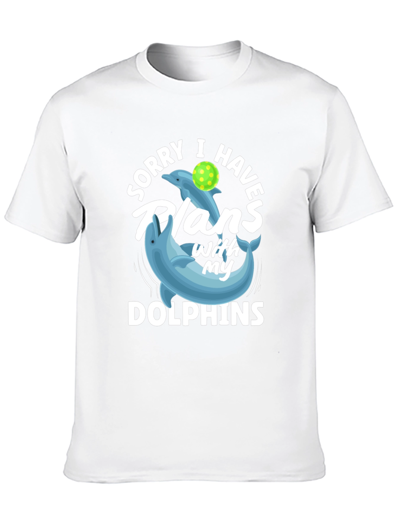 Black Dolphin Plans Graphic T-Shirt view 10