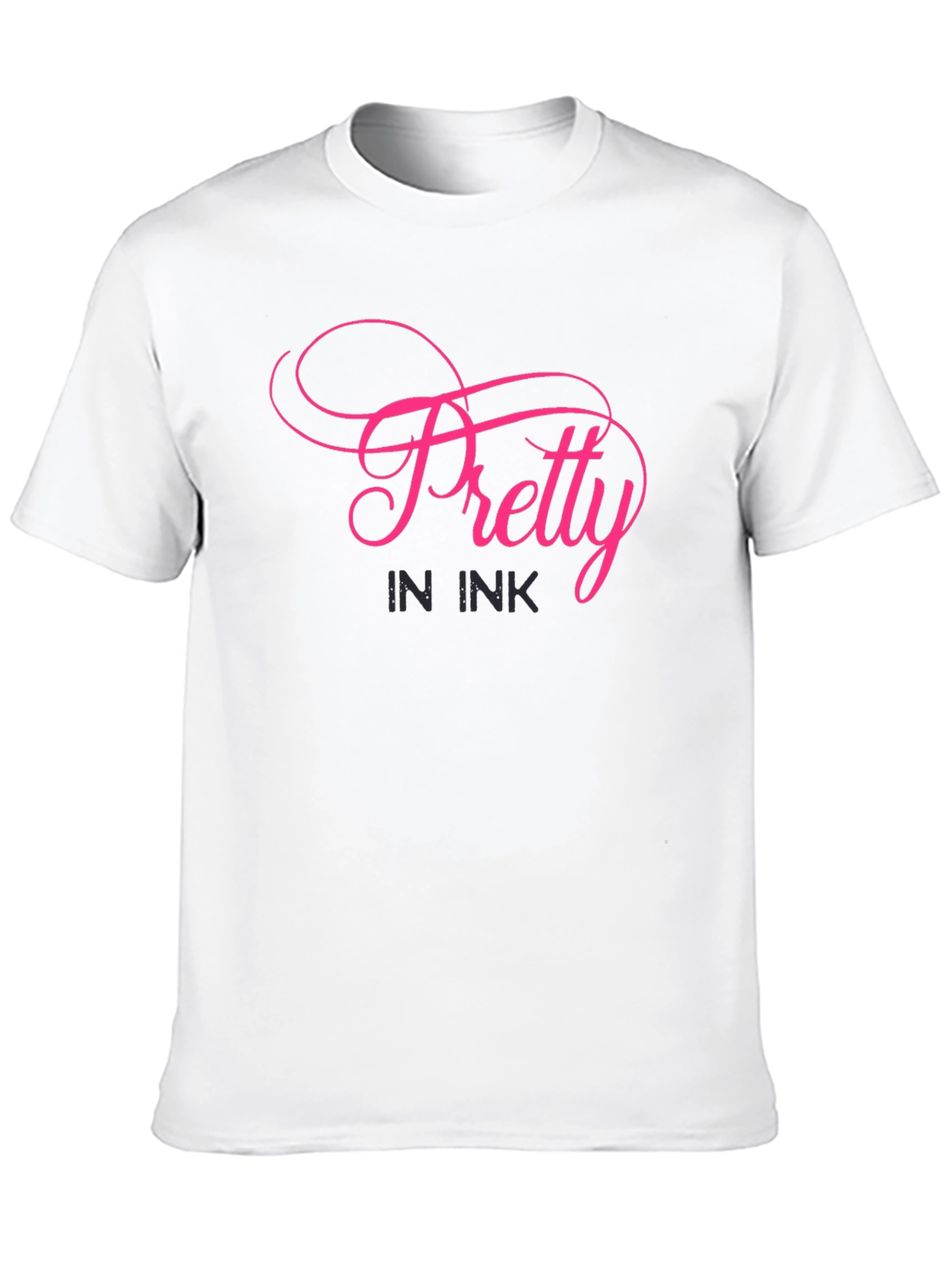 Pretty in Ink Graphic T-Shirt - Stylish Tattoo Lover Tee - 10