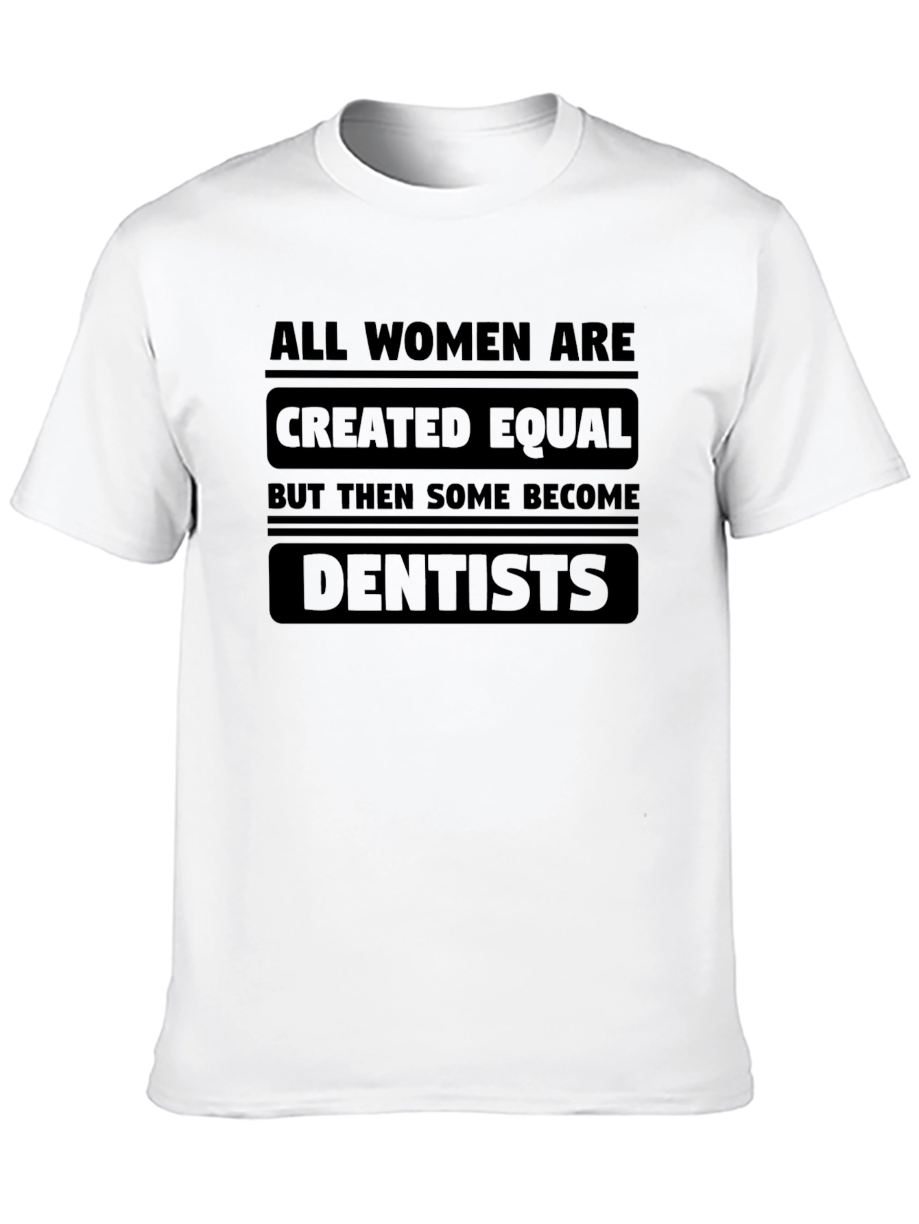 Black All Women Dentists Graphic Tee - Black view 10