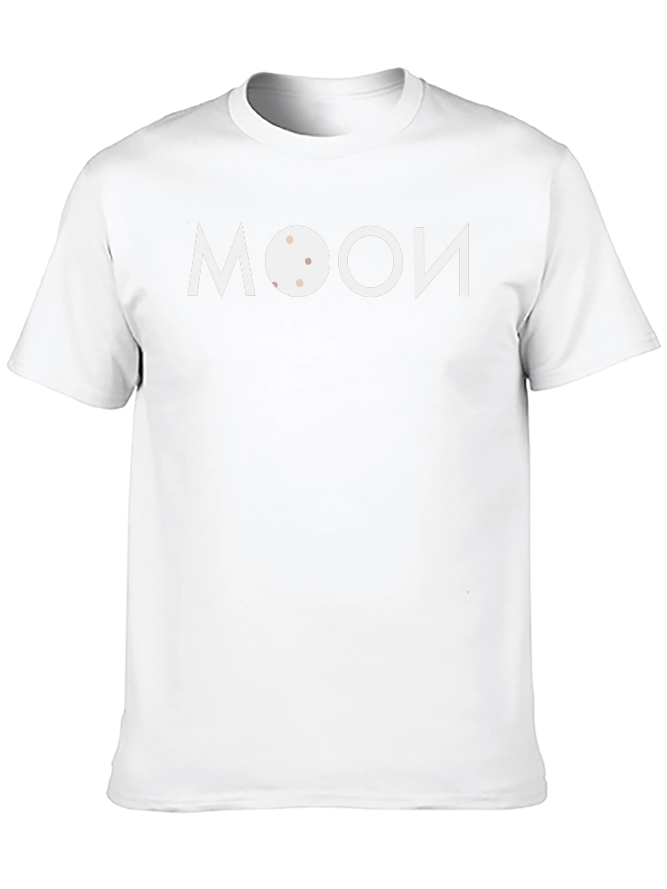 Black Moon Graphic Black T-Shirt, Unique Design view 10