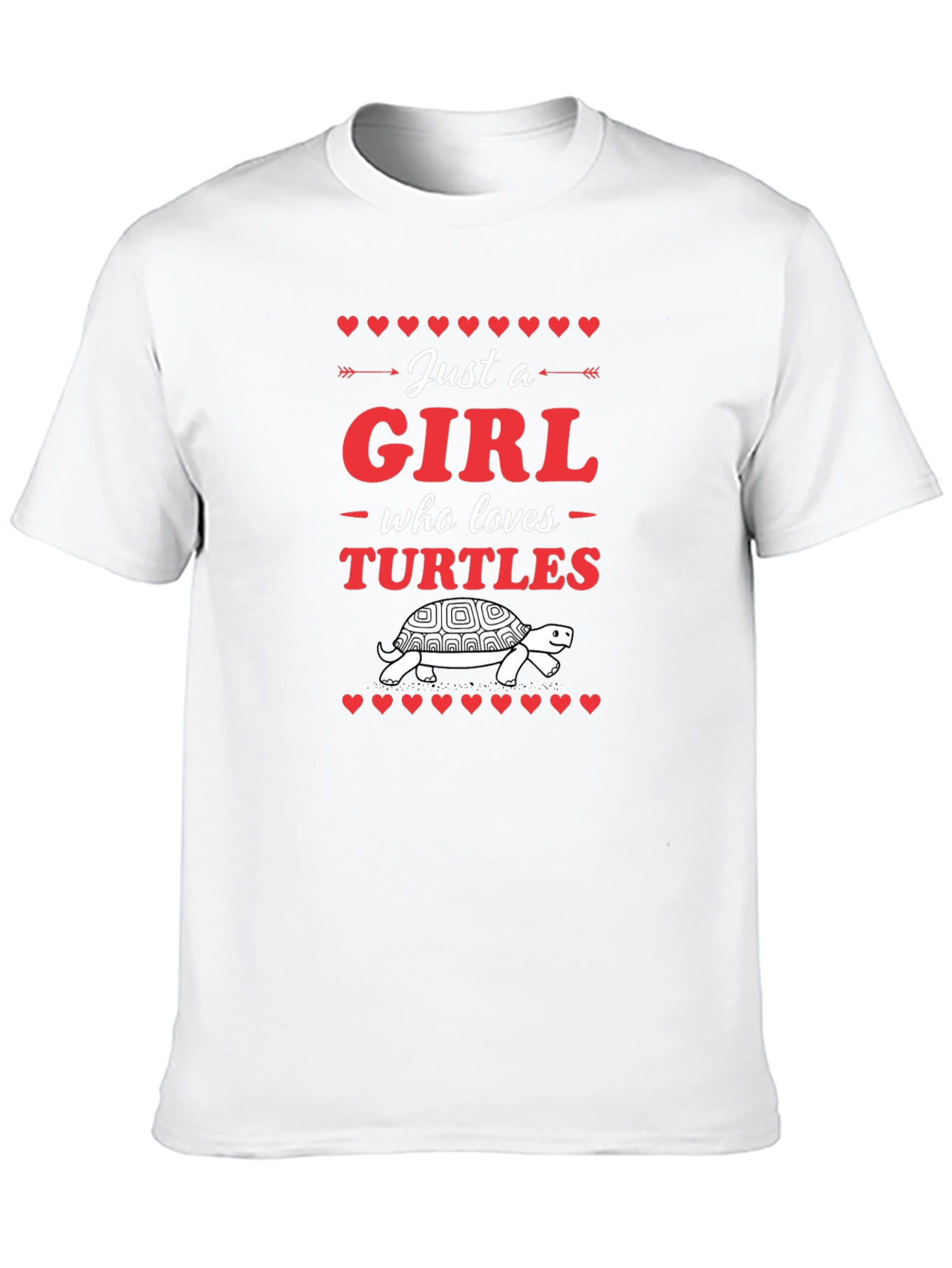 Black Girl Who Loves Turtles Black T-Shirt view 10