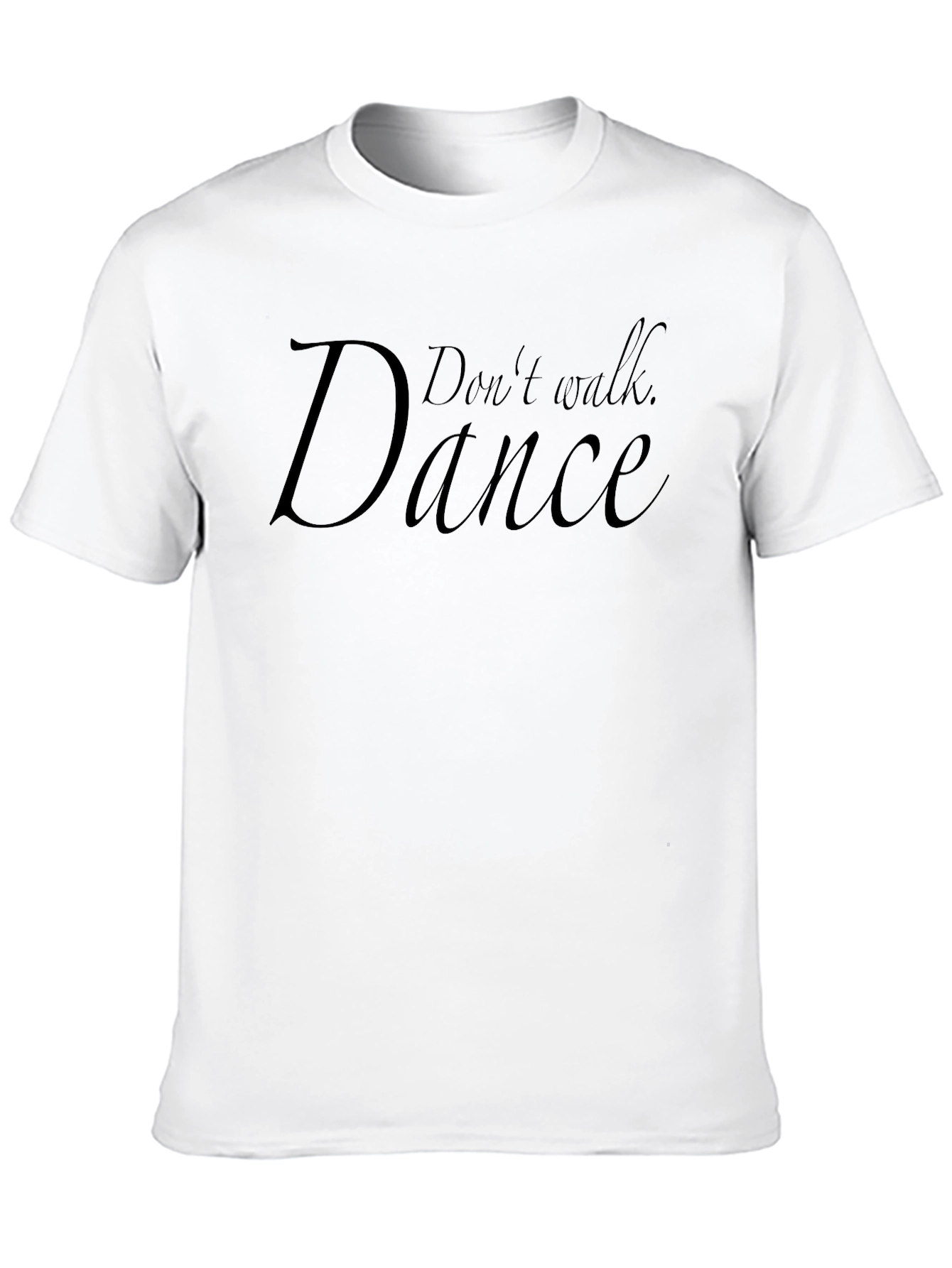 Black Dance Graphic Tee - Soft Cotton Blend view 10