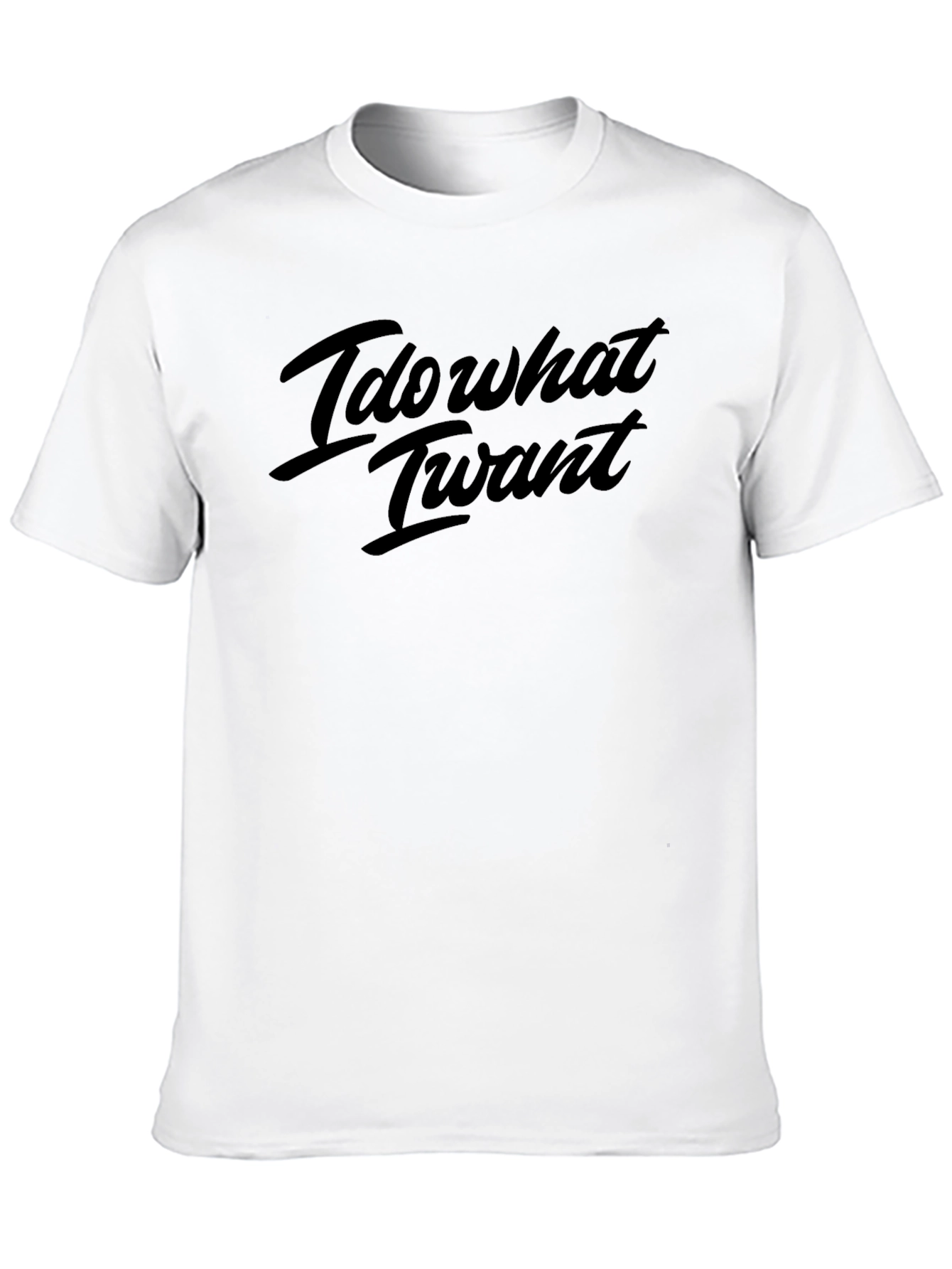 Black I Do What I Want - Black Graphic Tee view 10