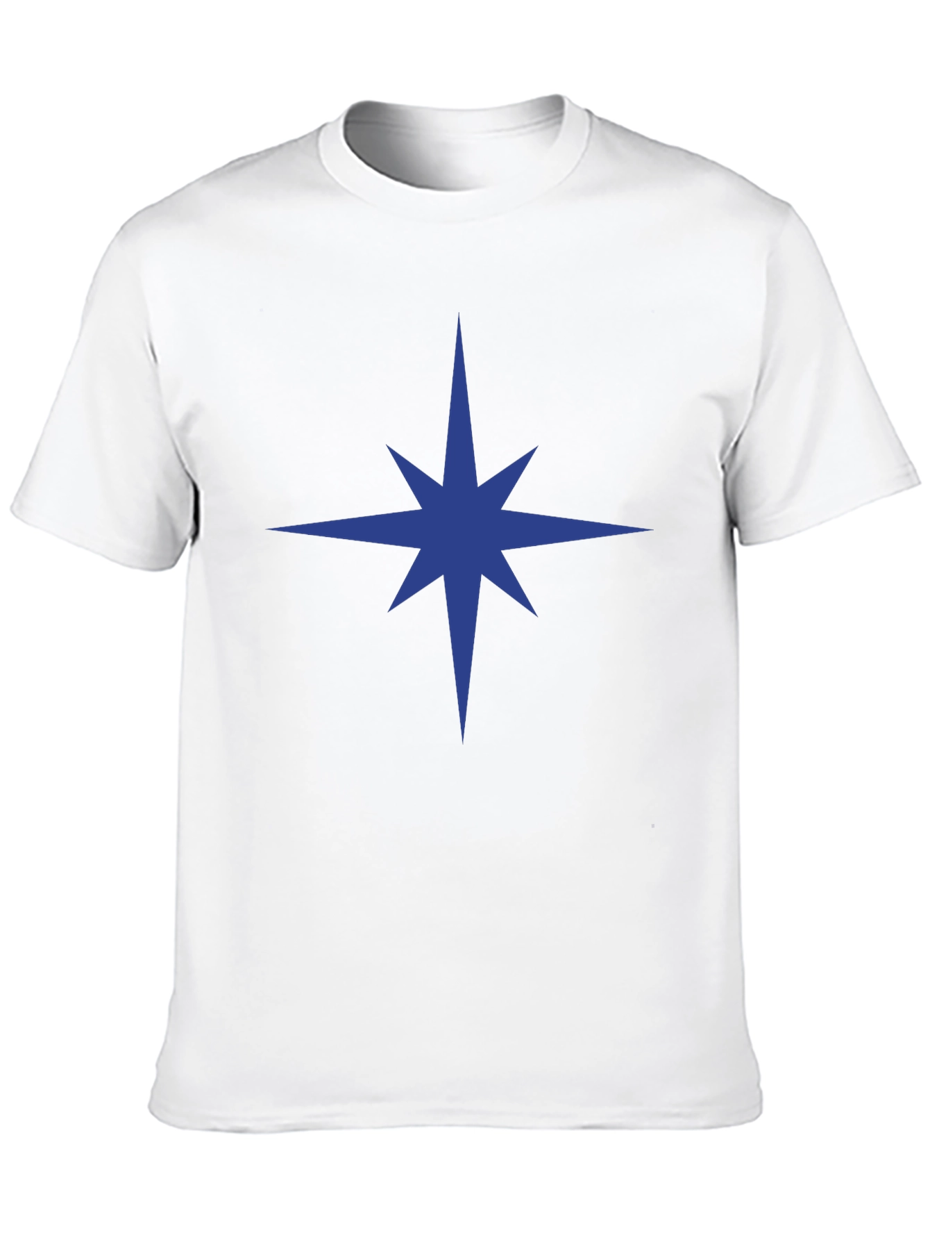 Black Star Graphic Black T-Shirt - Men's Casual Tee view 10