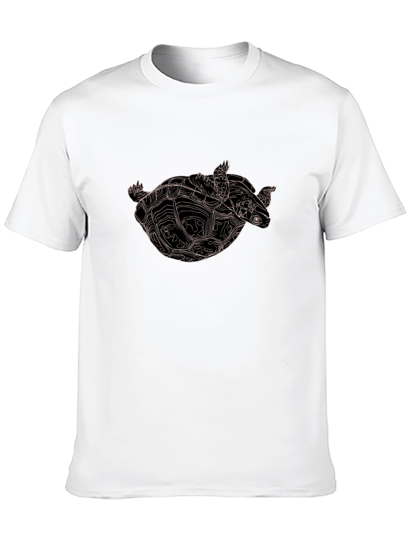 Black Black Turtle Graphic Tee view 10
