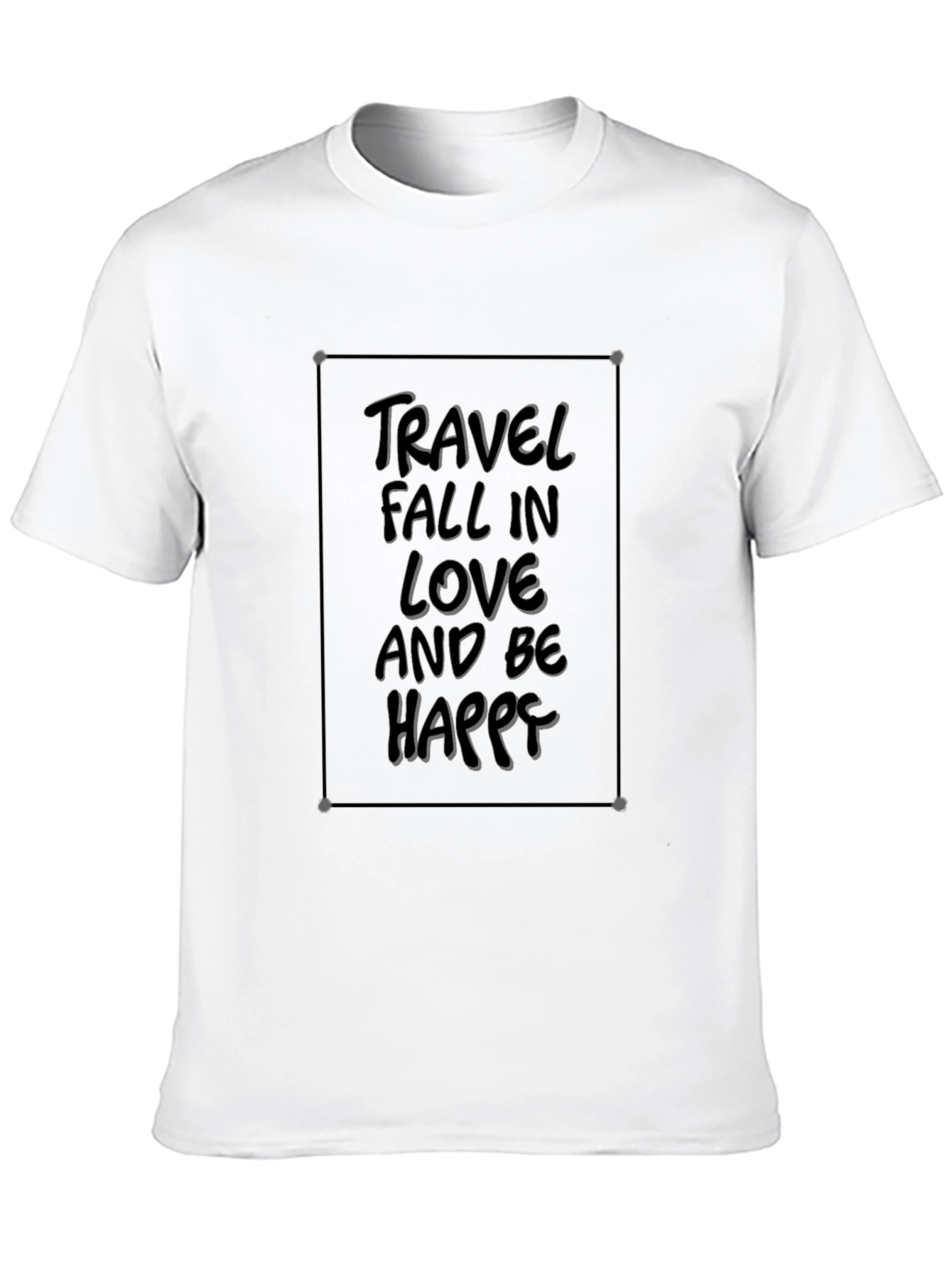 Black Travel, Fall In Love T-Shirt view 10