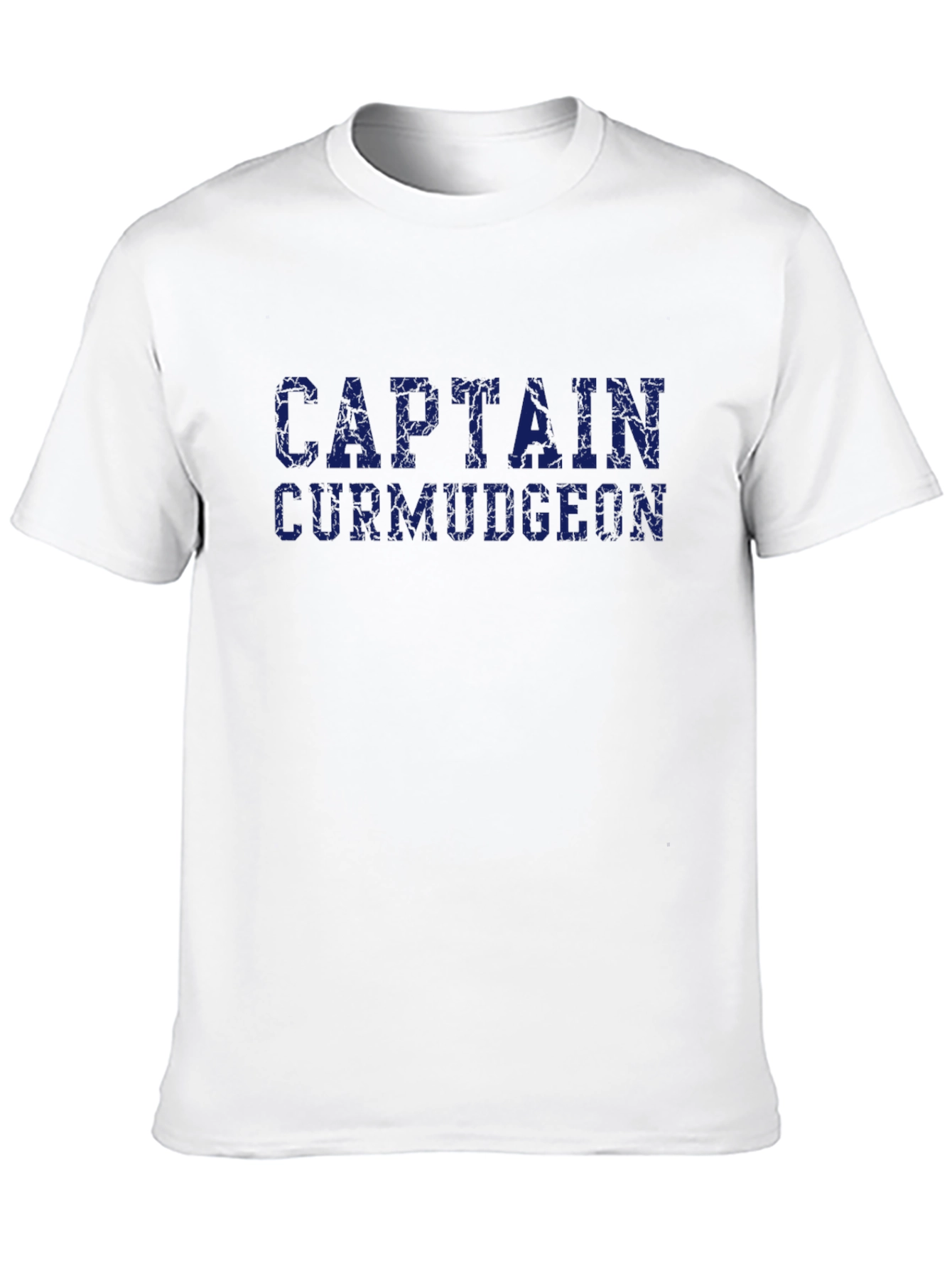 Black Captain Curmudgeon Graphic T-Shirt - Black view 10
