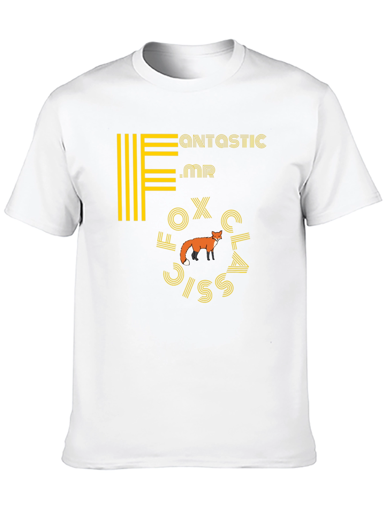 Black Fantastic Mr. Fox T-Shirt - Stylish Graphic Tee view 10