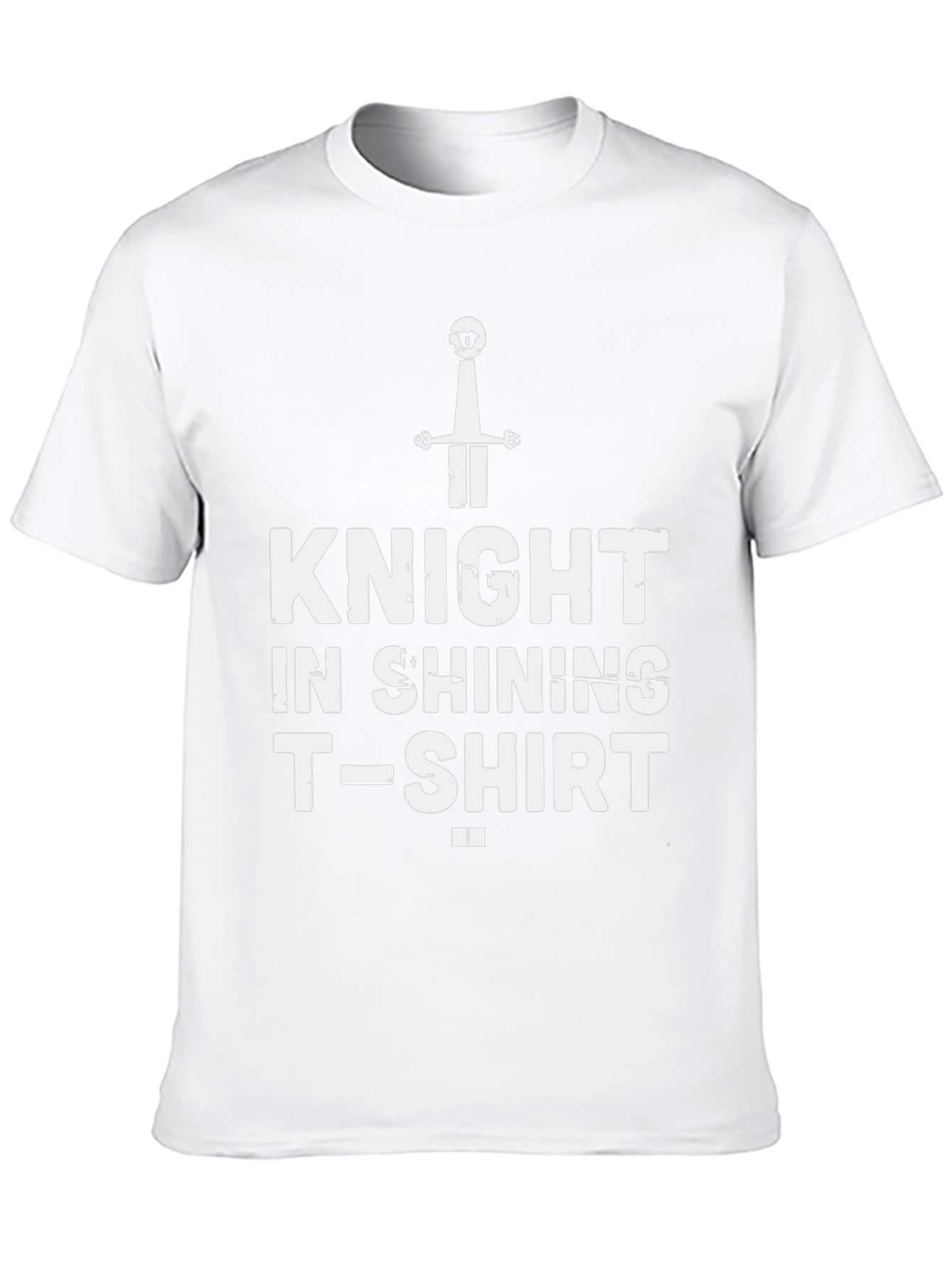Black Knight in Shining T-Shirt Graphic Tee view 10