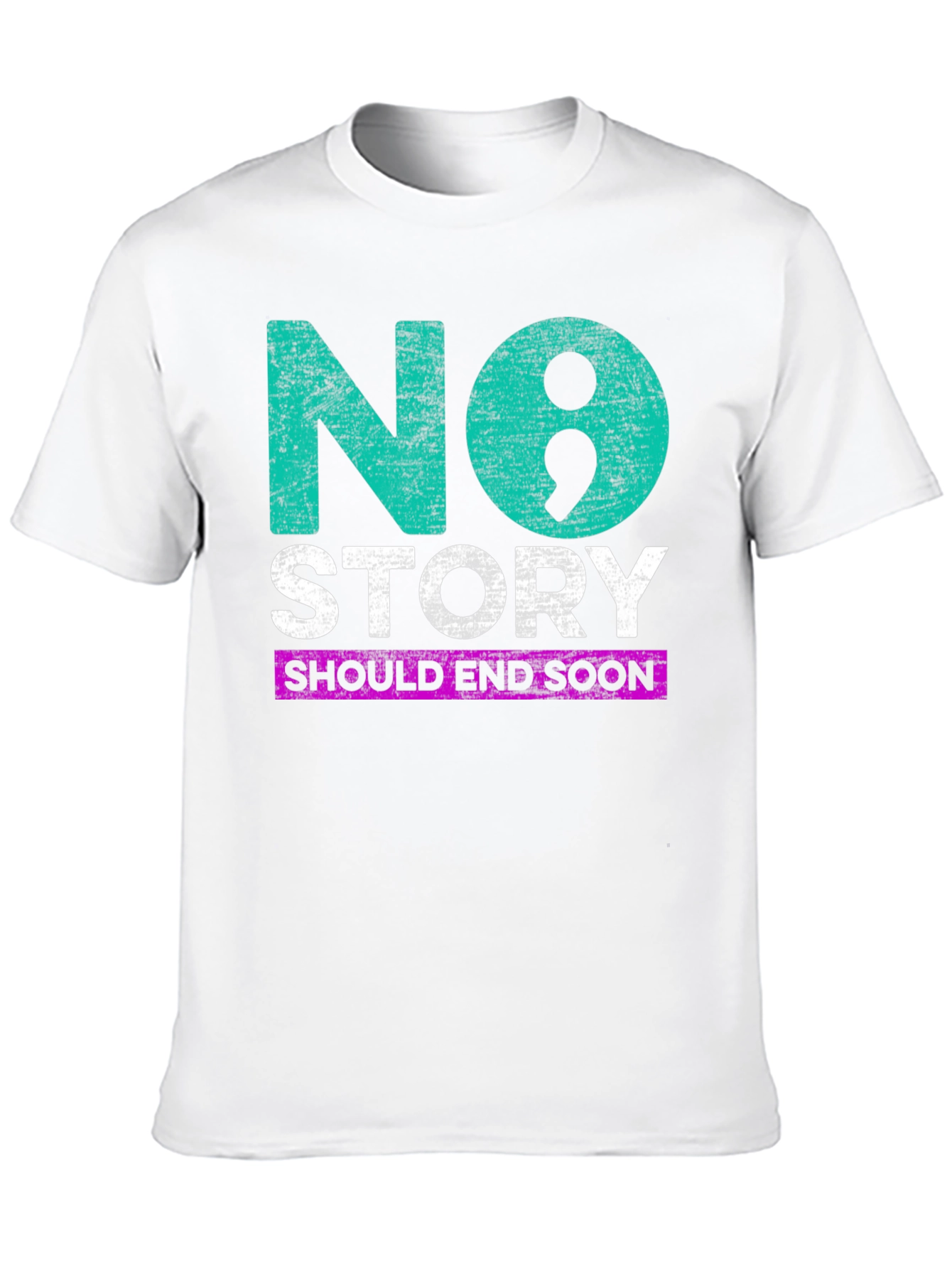 Black No Story Should End Soon T-Shirt view 10