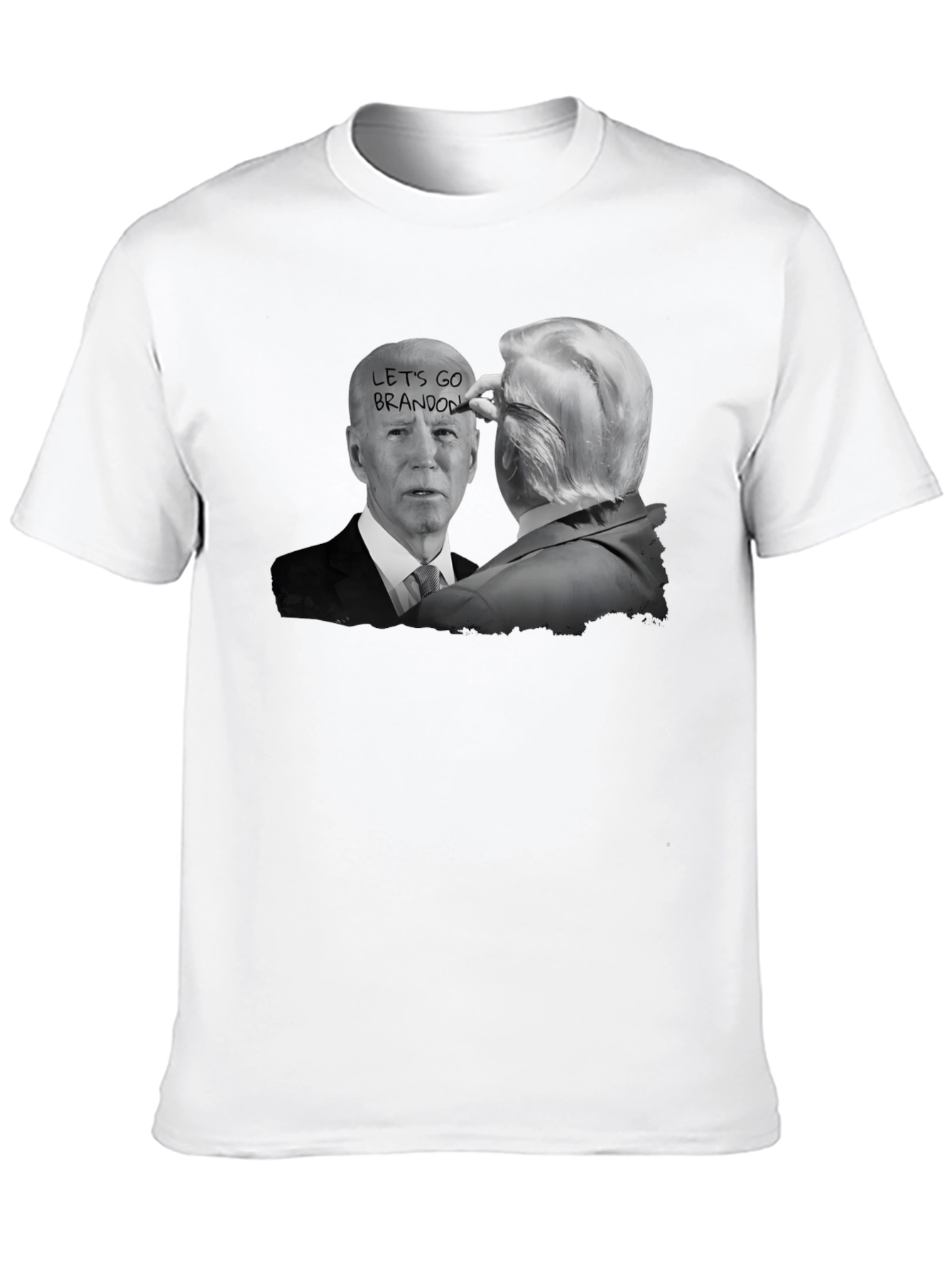 Black Let's Go Brandon T-Shirt Political Humor view 10