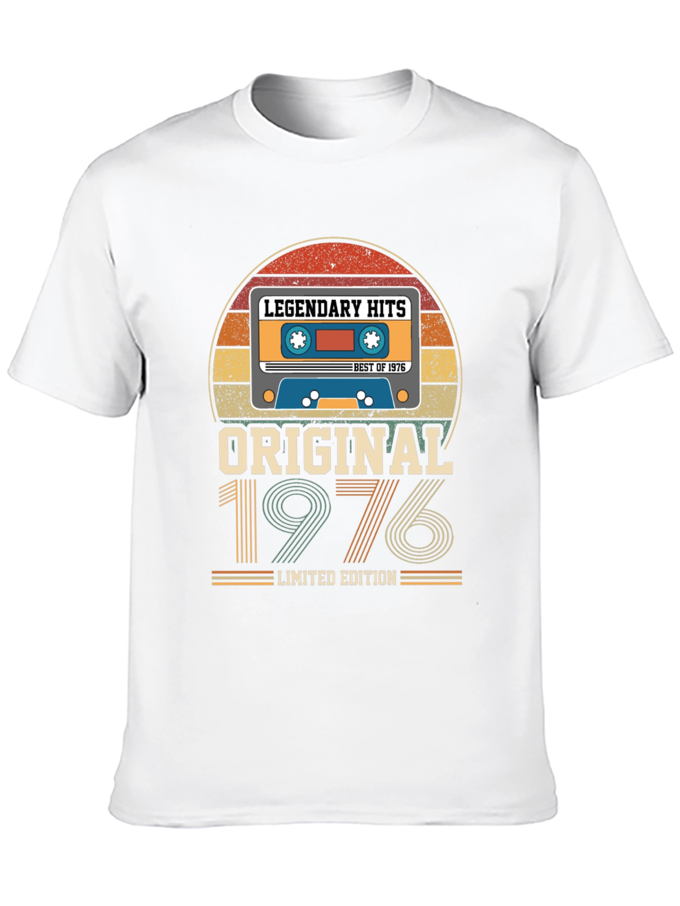 Black Original 1976 Legendary Hits Graphic T-Shirt view 10