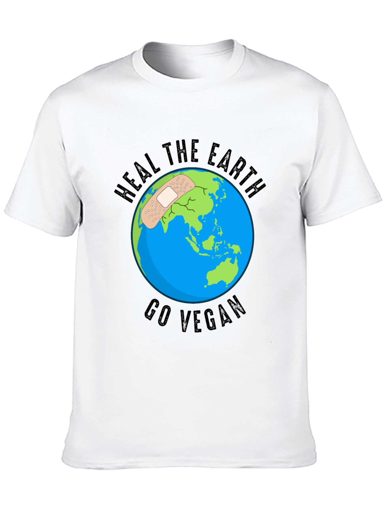 Heal the Earth Go Vegan T-Shirt - 10
