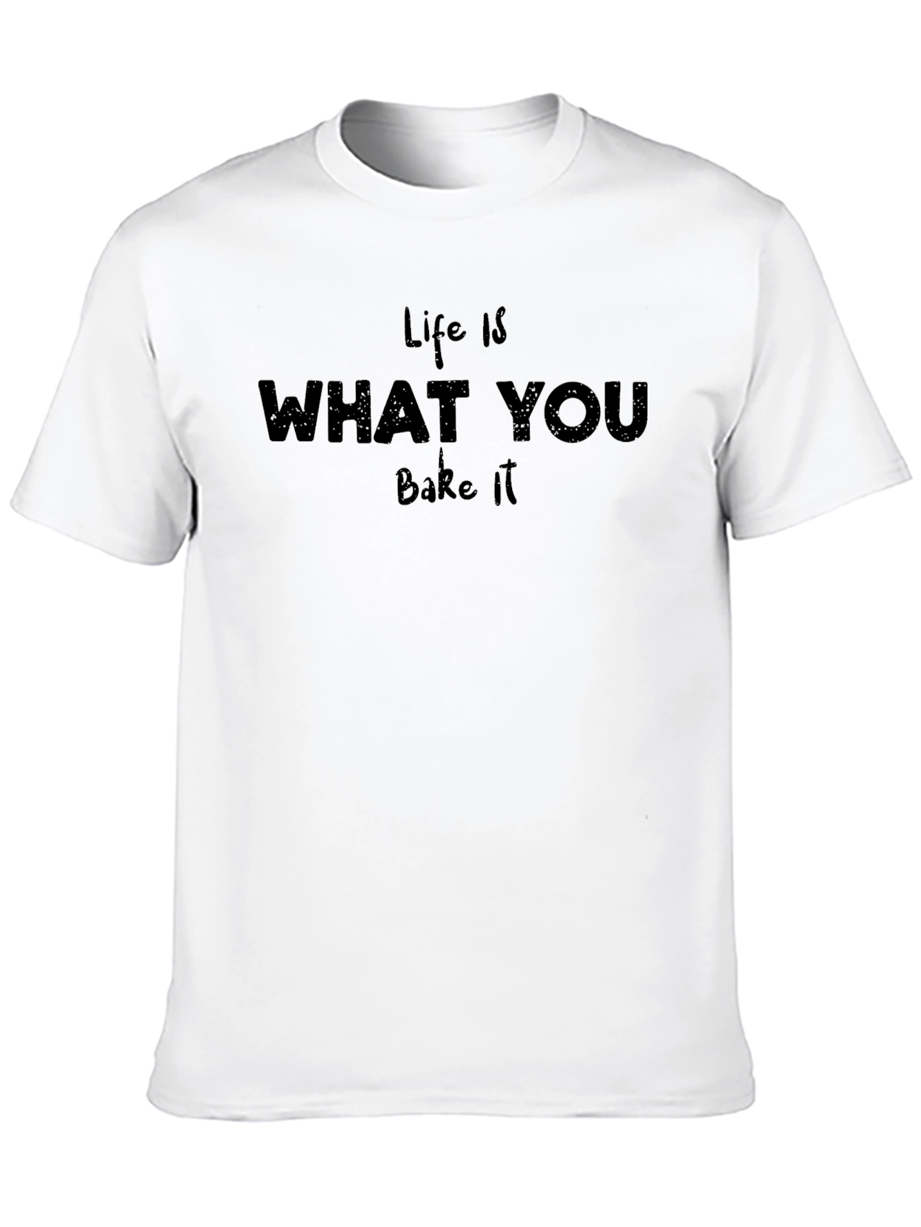 Black Life is What You Bake It - Black T-Shirt view 10