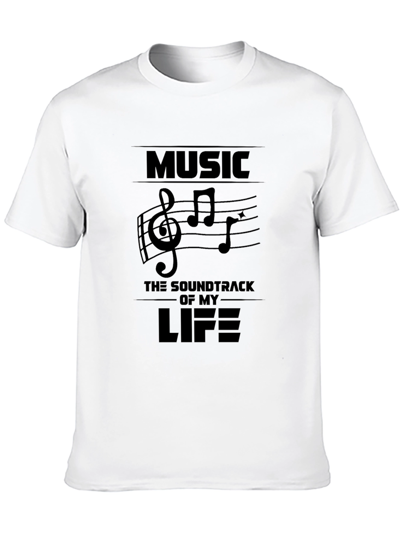 Black Music is My Life Graphic T-Shirt view 10