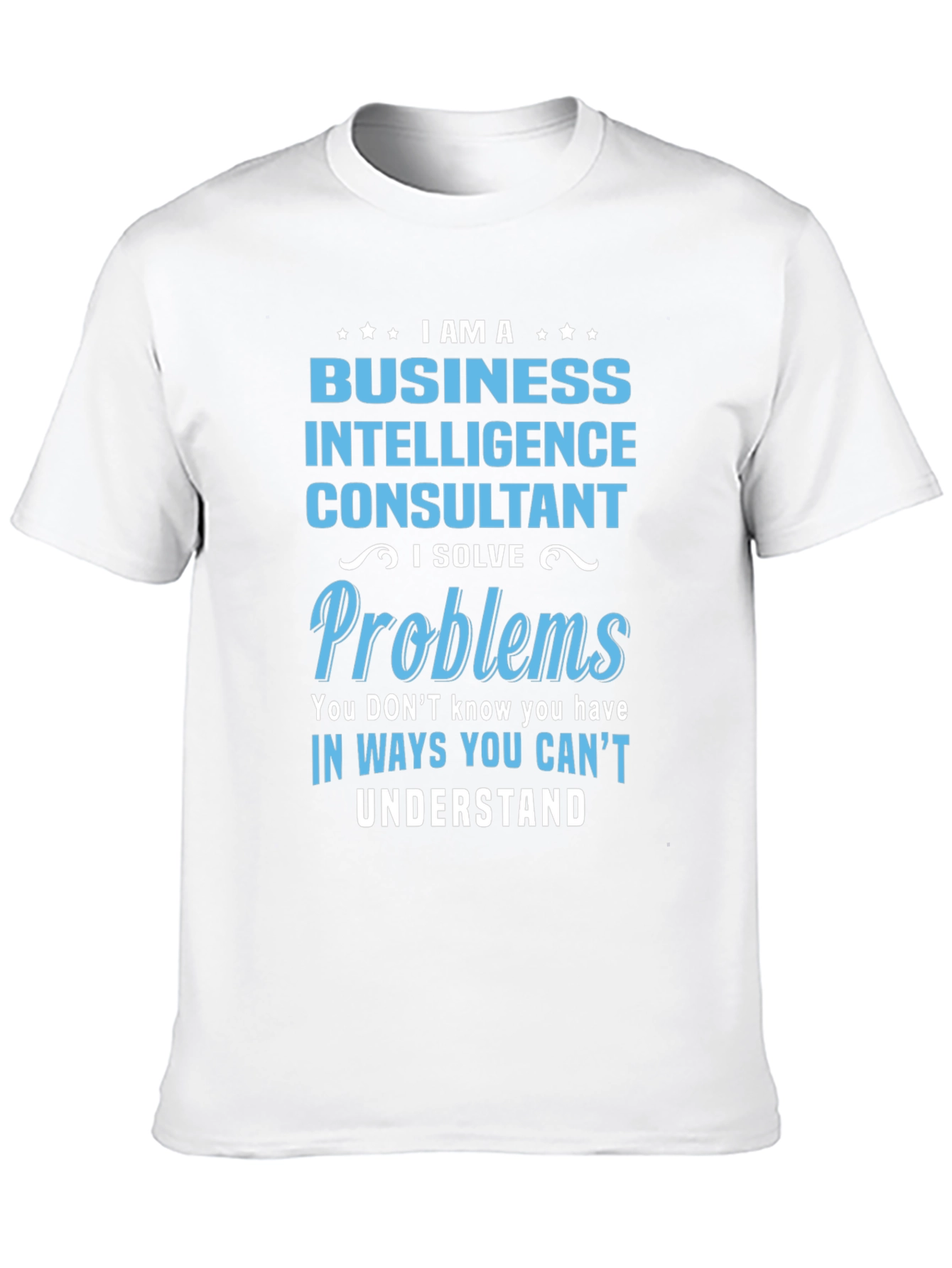 Black Business Intelligence Consultant T-Shirt view 10
