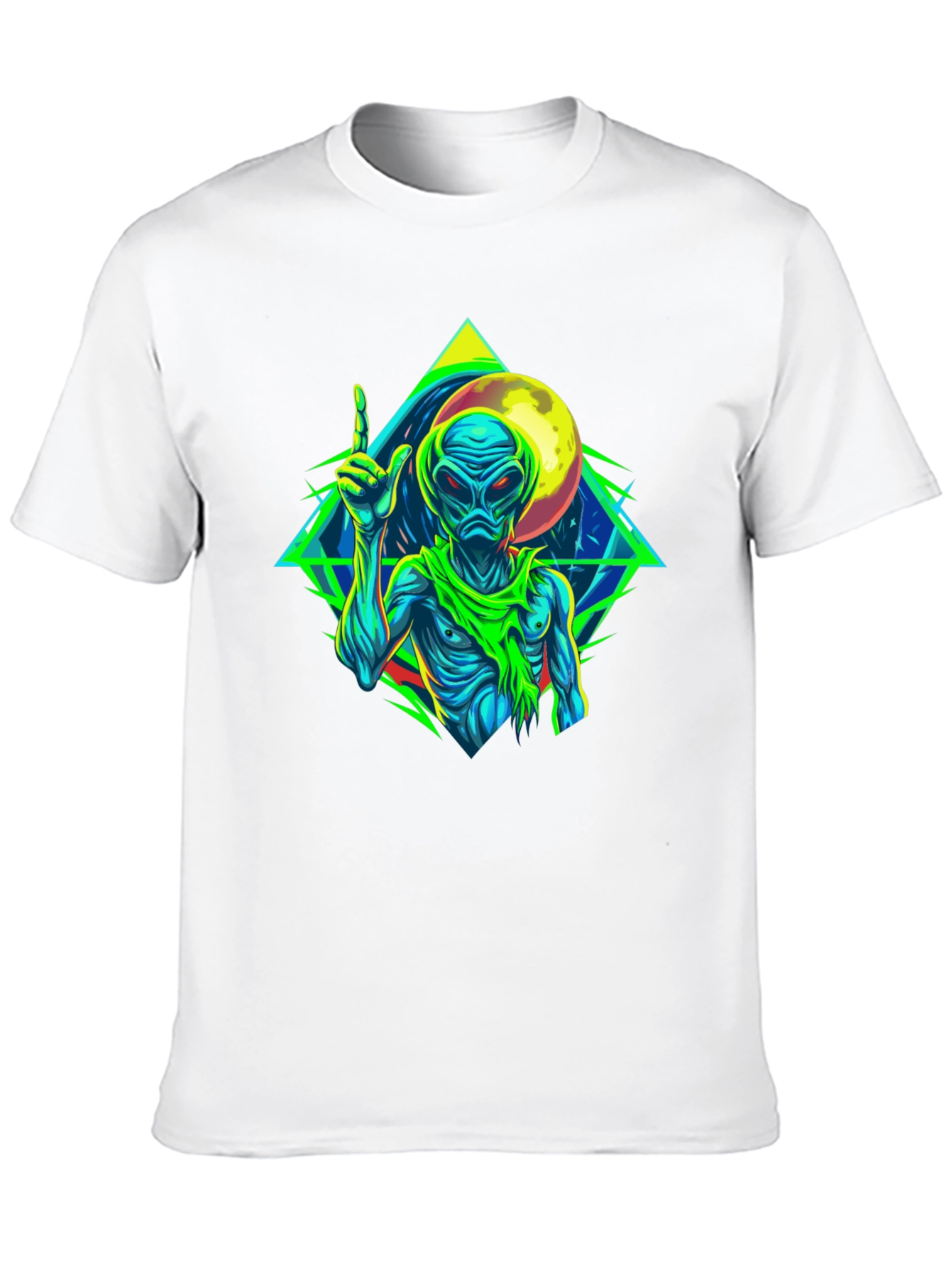 Black Alien Graphic Tee - Black Short Sleeve view 10