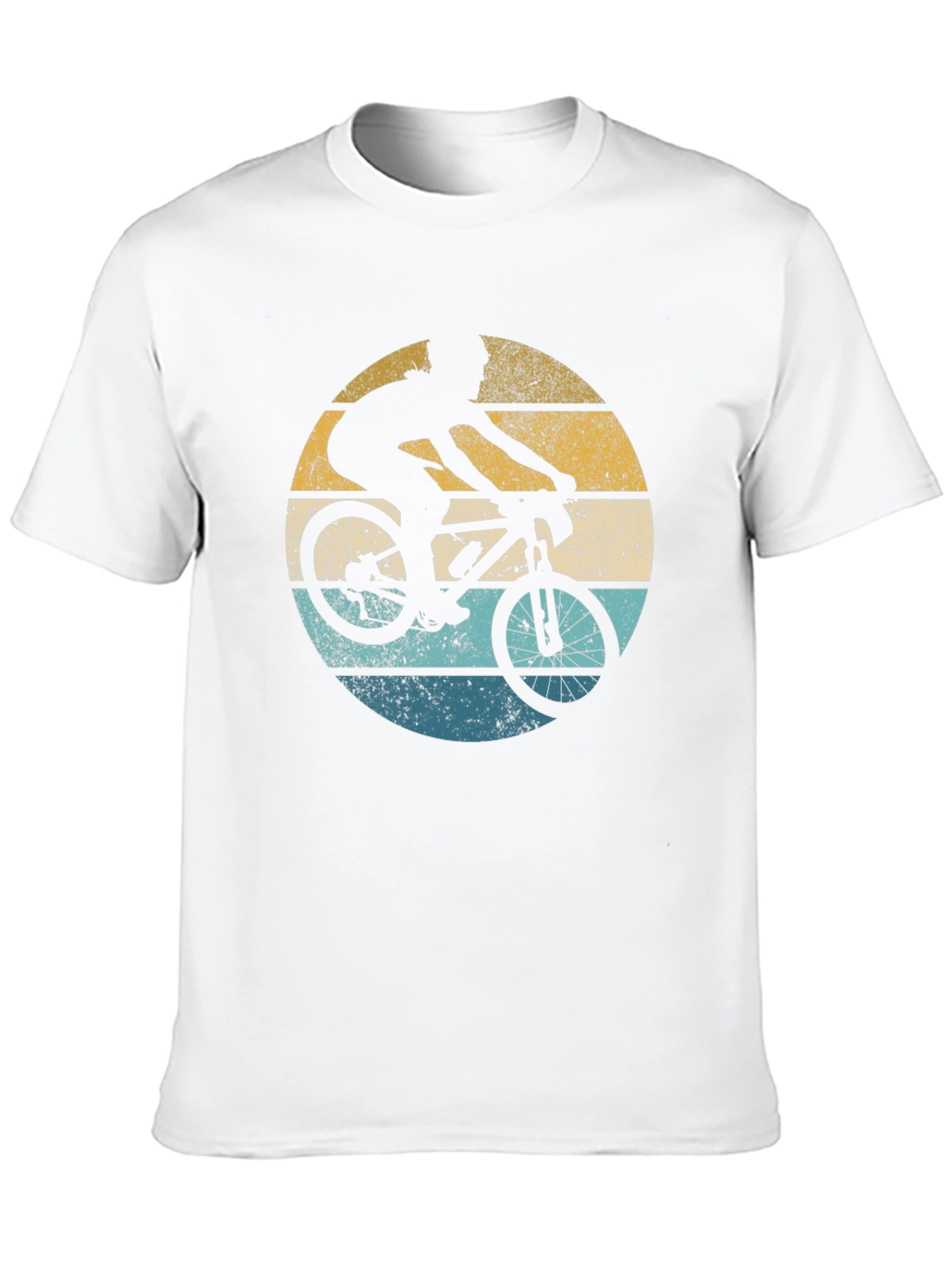 Black Retro Biker Graphic T-Shirt - Vintage Style view 10