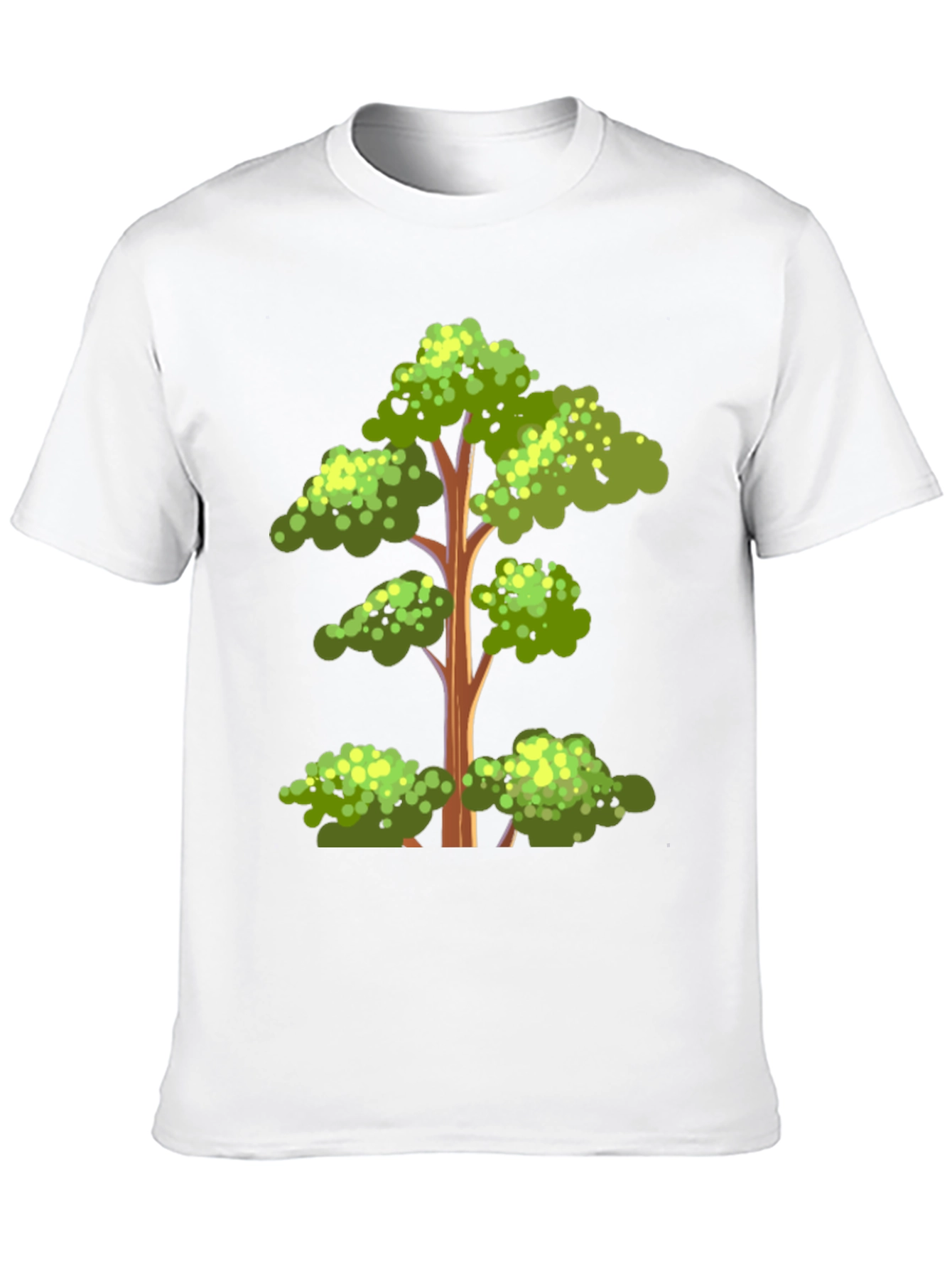 Black Tree Graphic Tee - Nature Inspired Menswear view 10