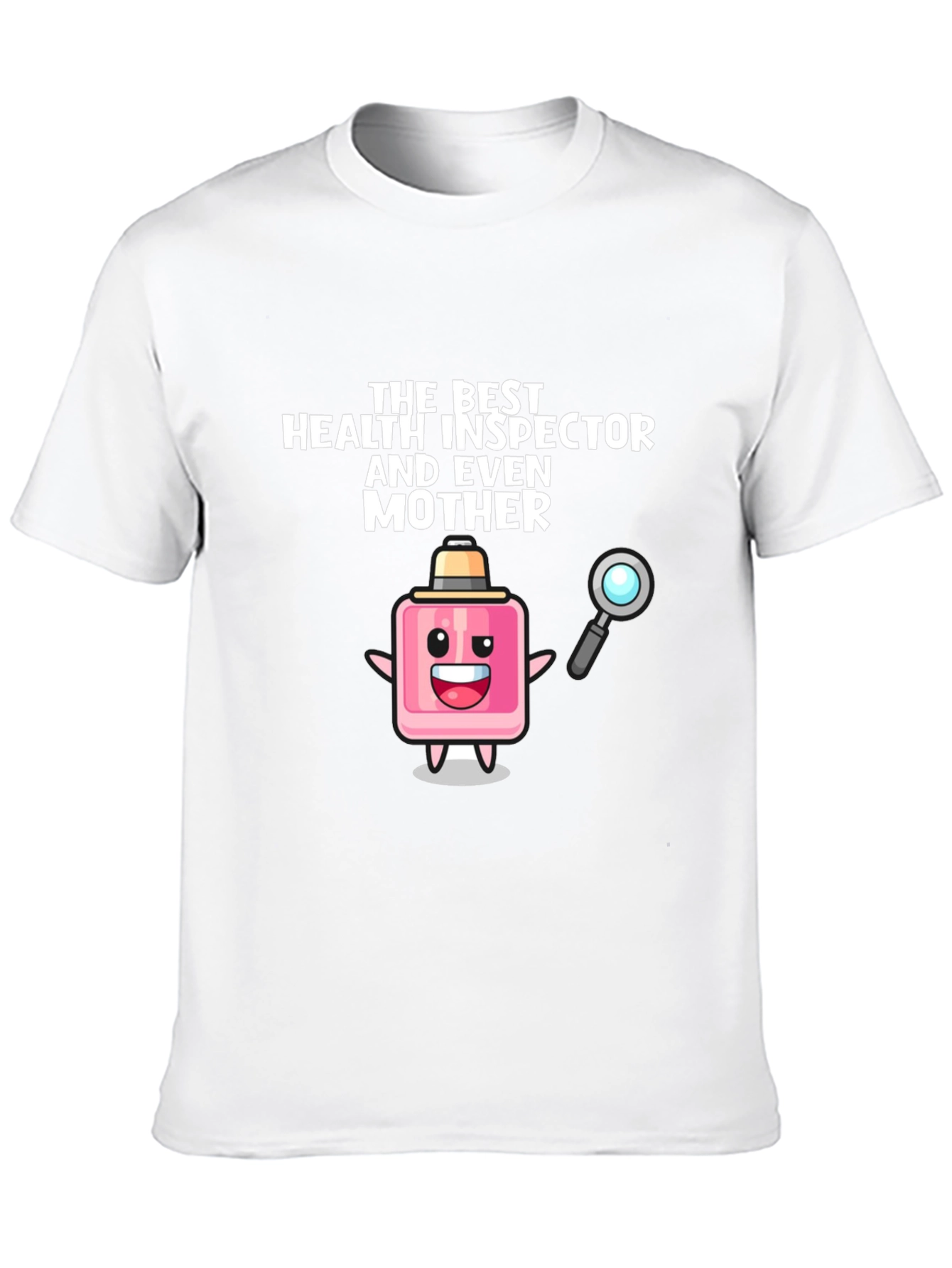 Black Health Inspector Mother Novelty T-Shirt view 10